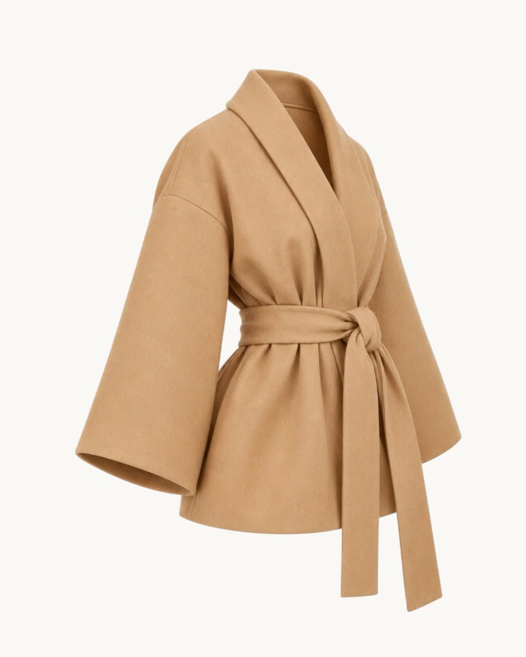 Kabát "Kimono" camel