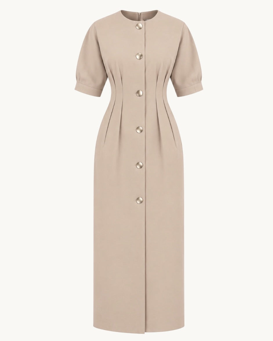 Šaty "Julia" pale beige