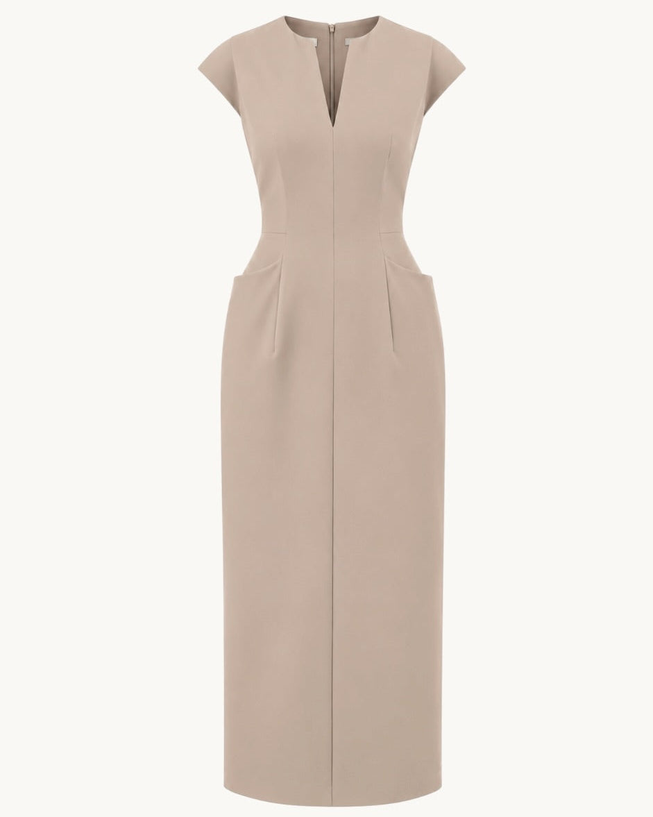 Šaty "Selia" pale beige