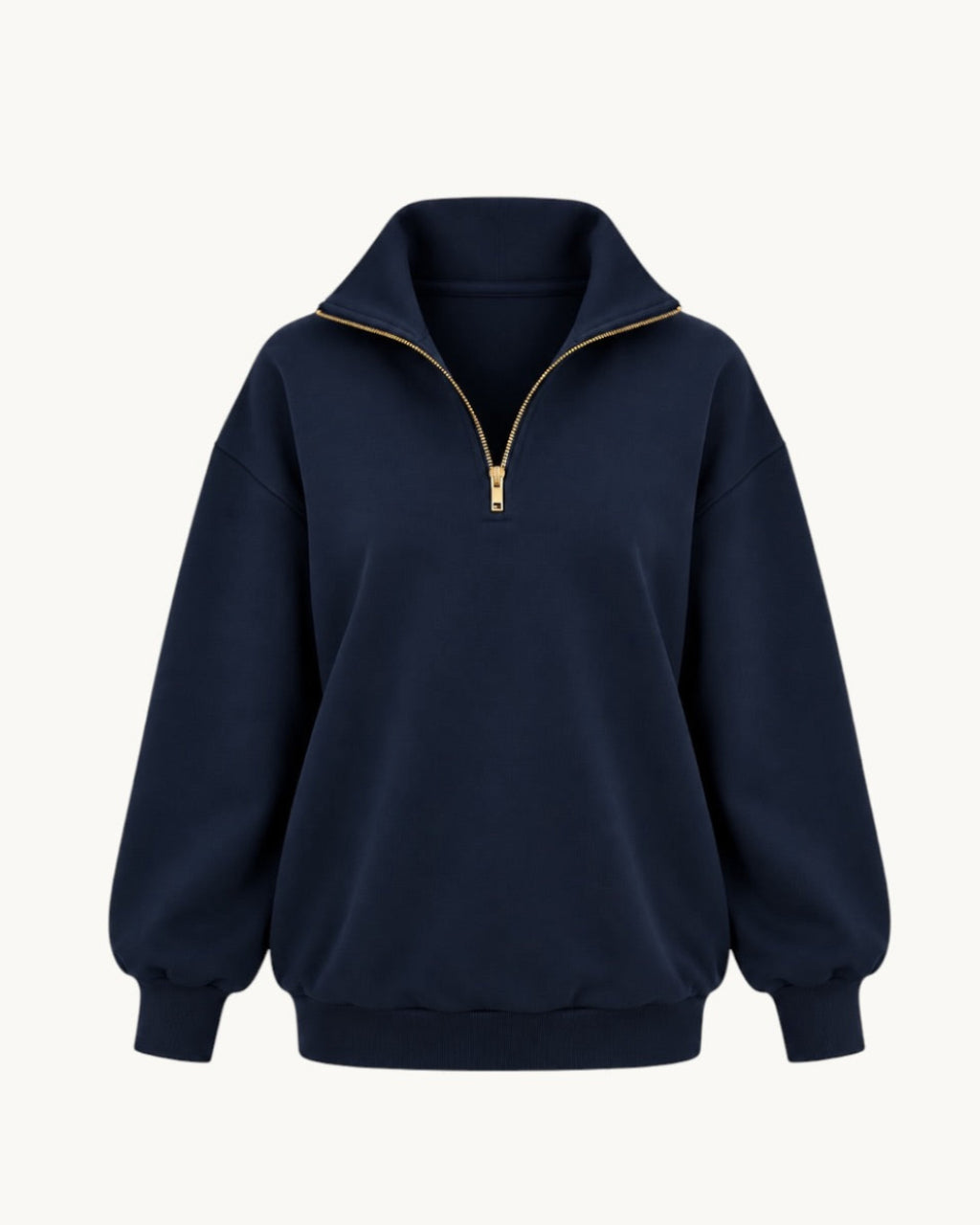 Mikina se zipem navy