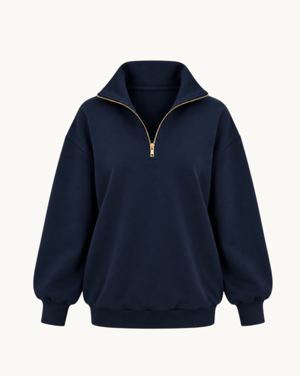 Mikina se zipem navy