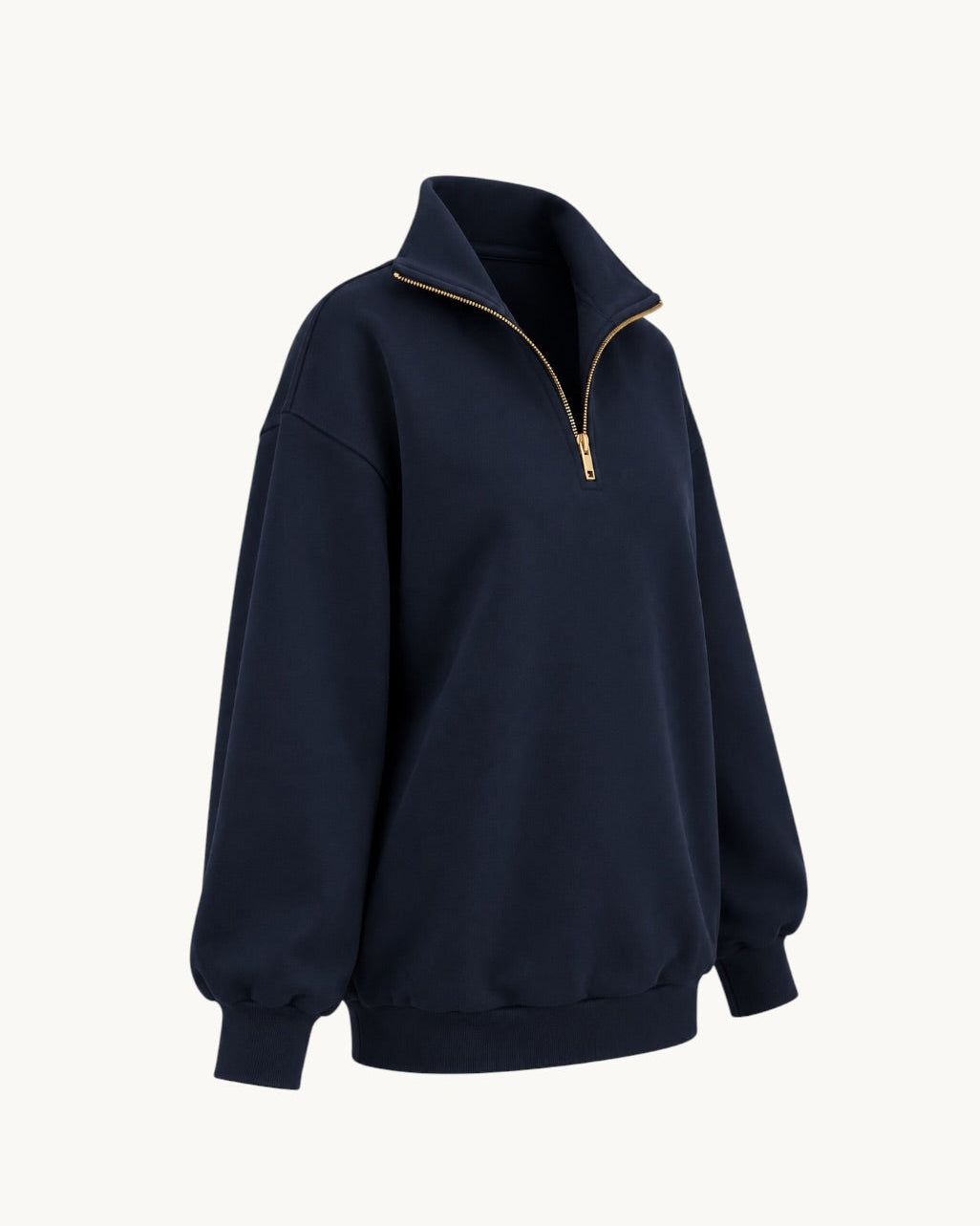Mikina se zipem navy