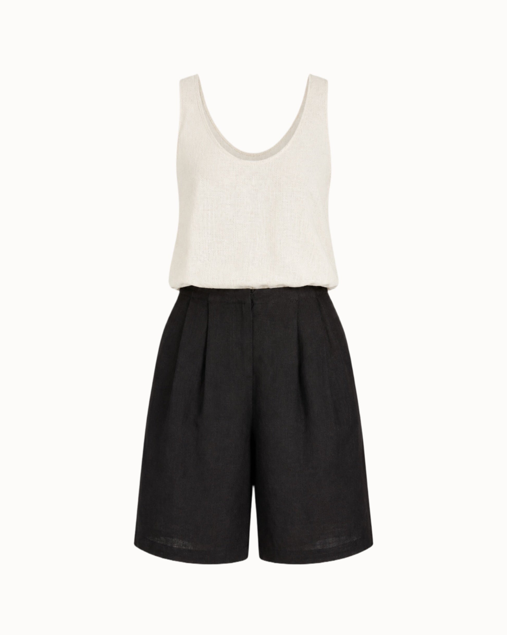 Kraťasy "Linen" black
