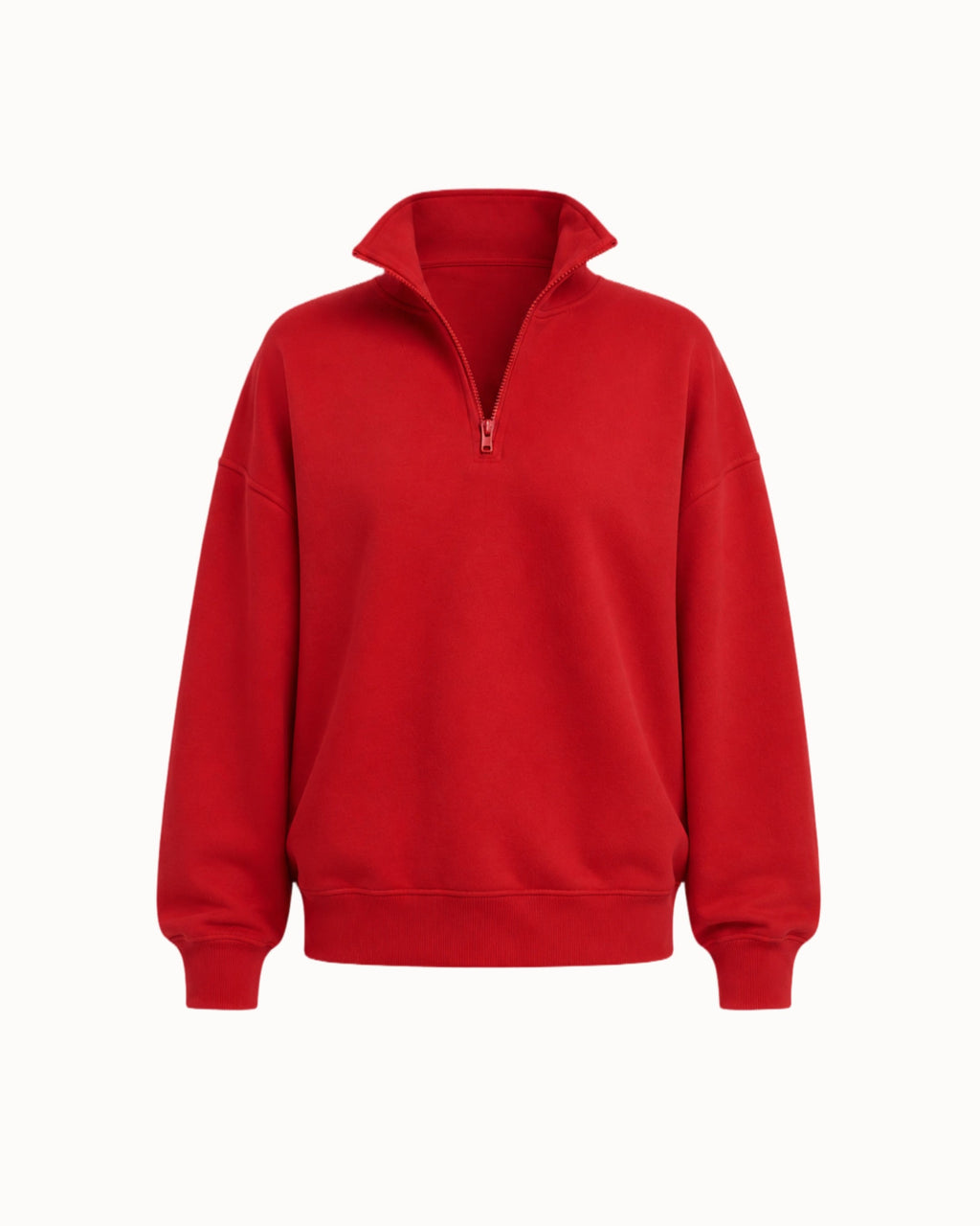 Mikina se zipem red