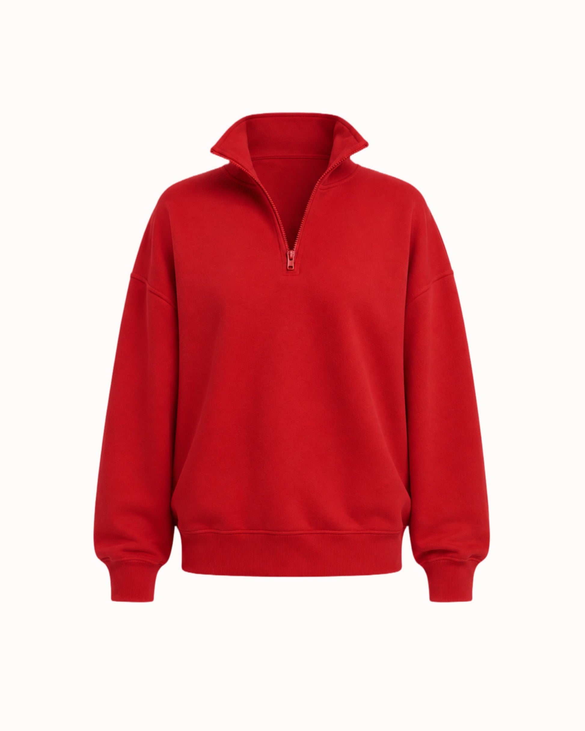 Mikina se zipem red