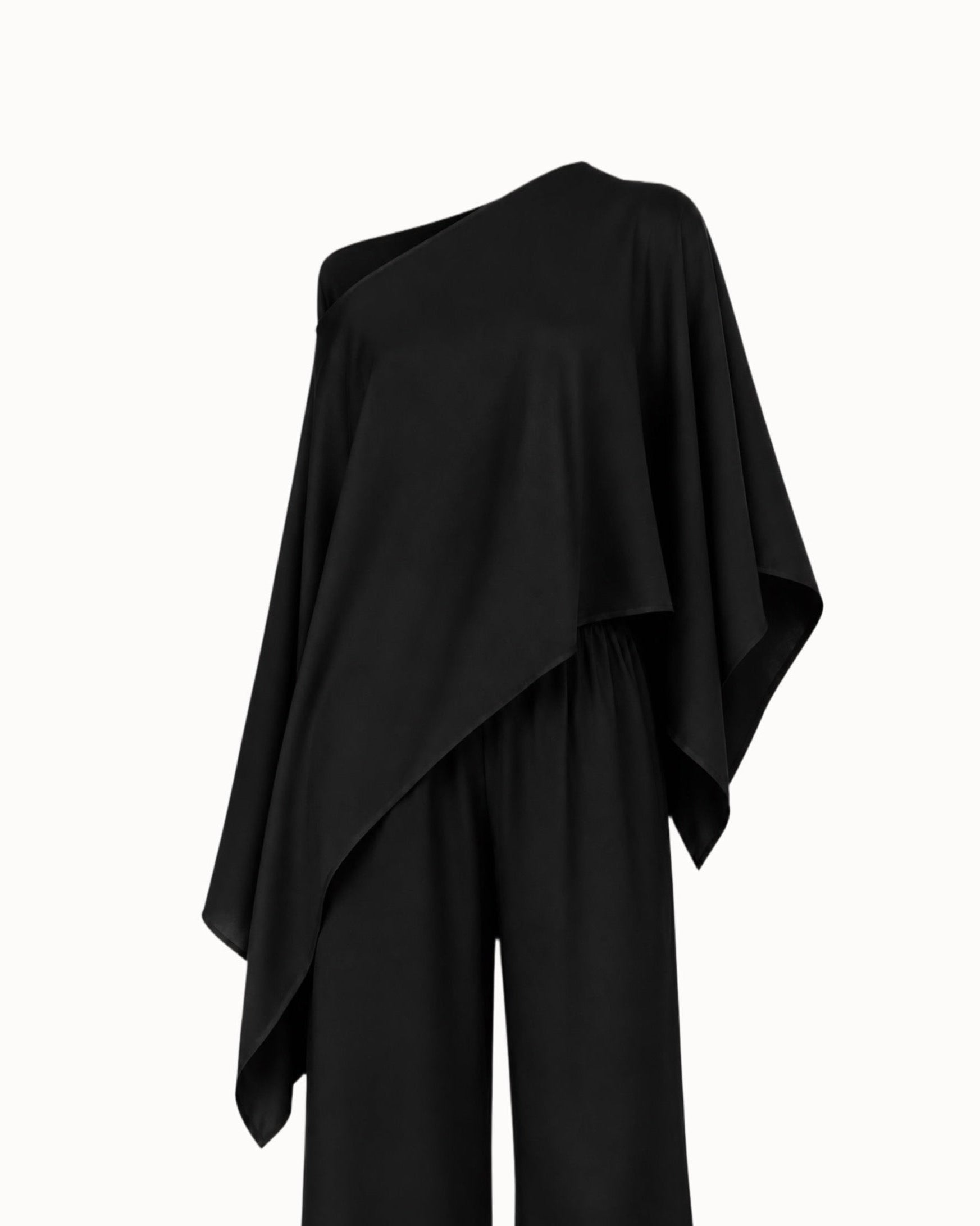 Kalhoty "Silky straight" black