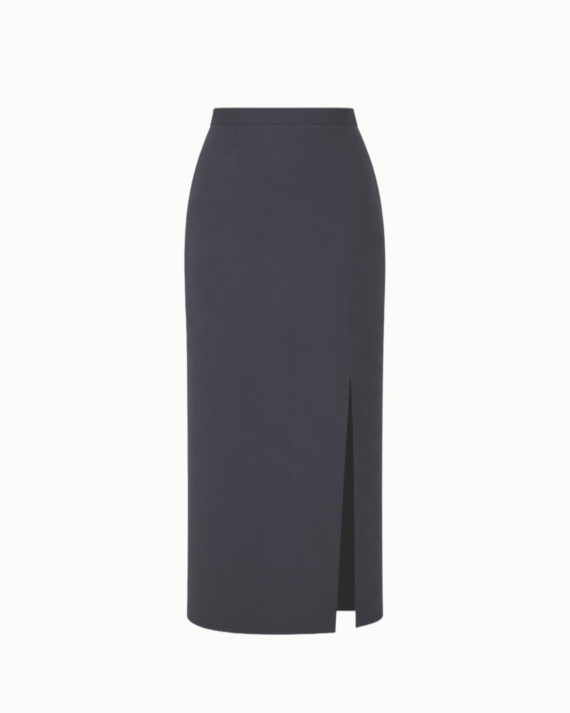 Sukně midi antracit