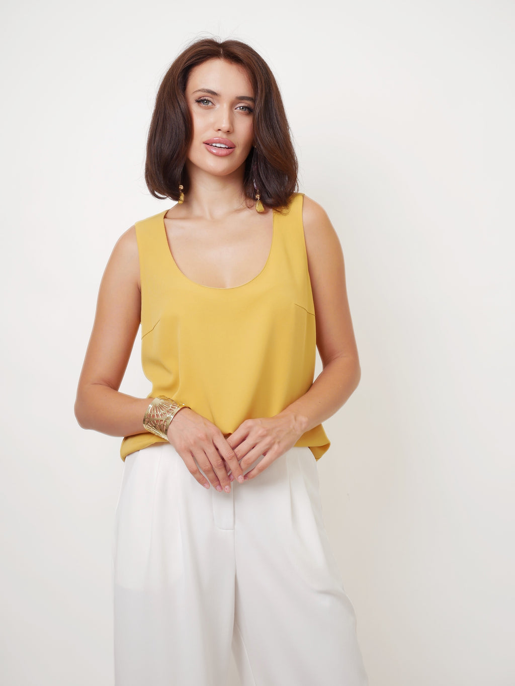 Tílko "U" yellow