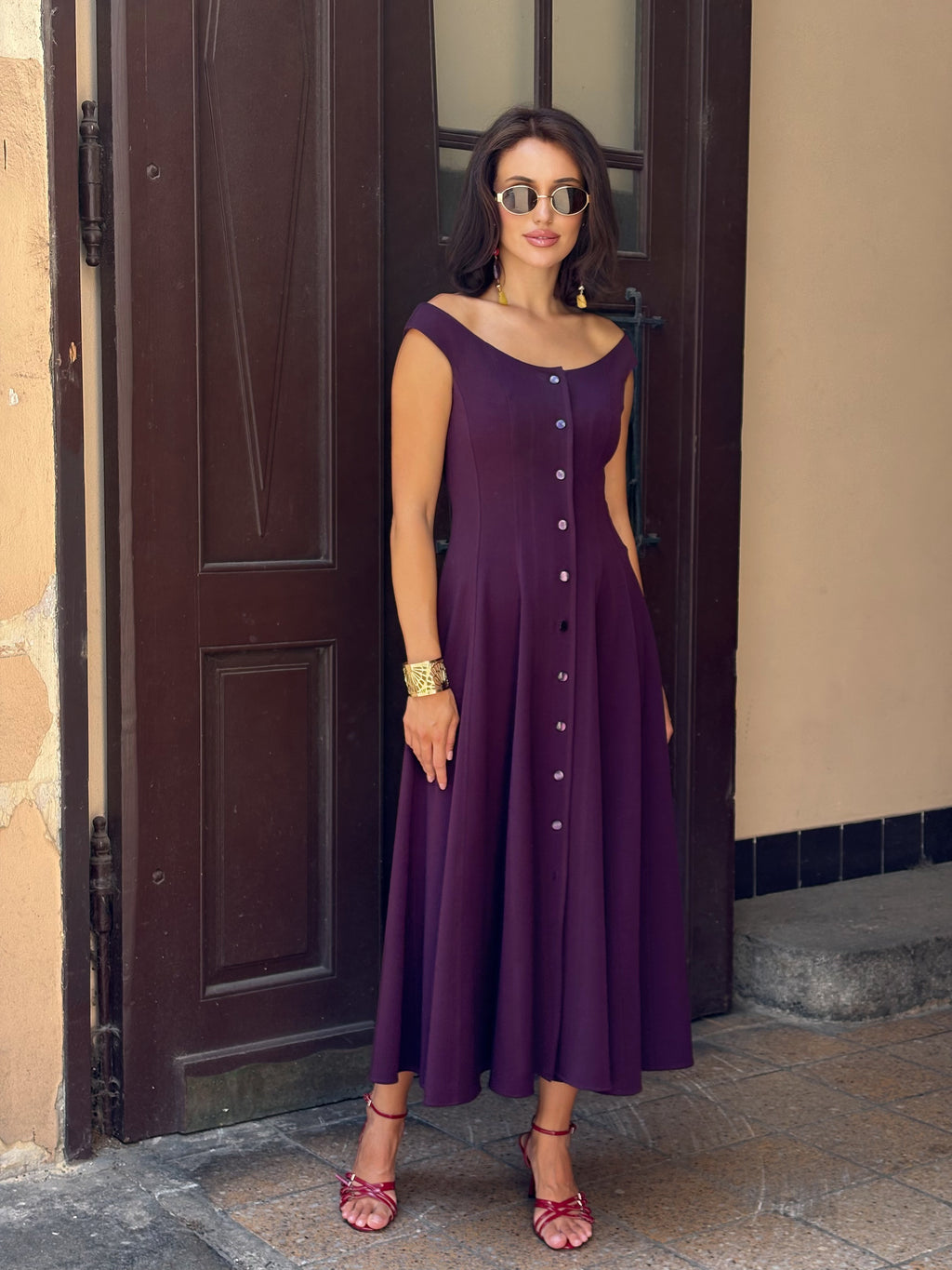 Šaty "Emma" purple