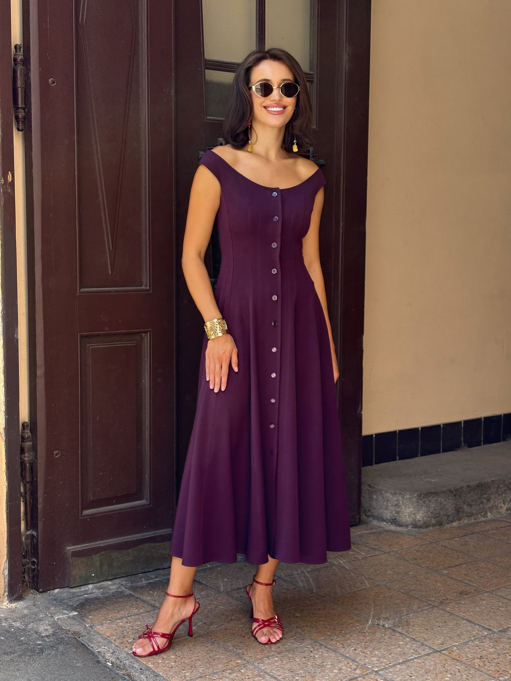 Šaty "Emma" purple