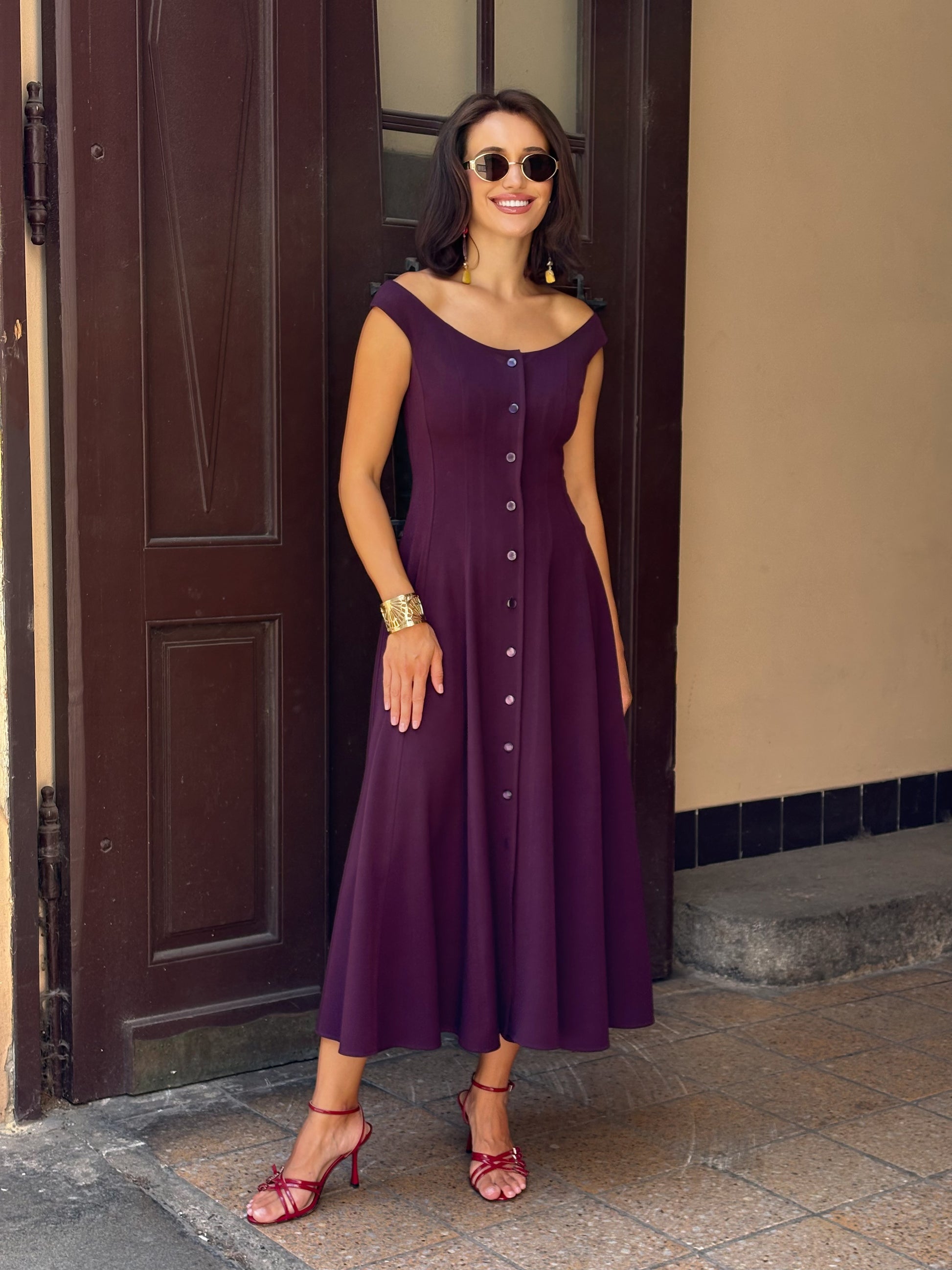 Šaty "Emma" purple