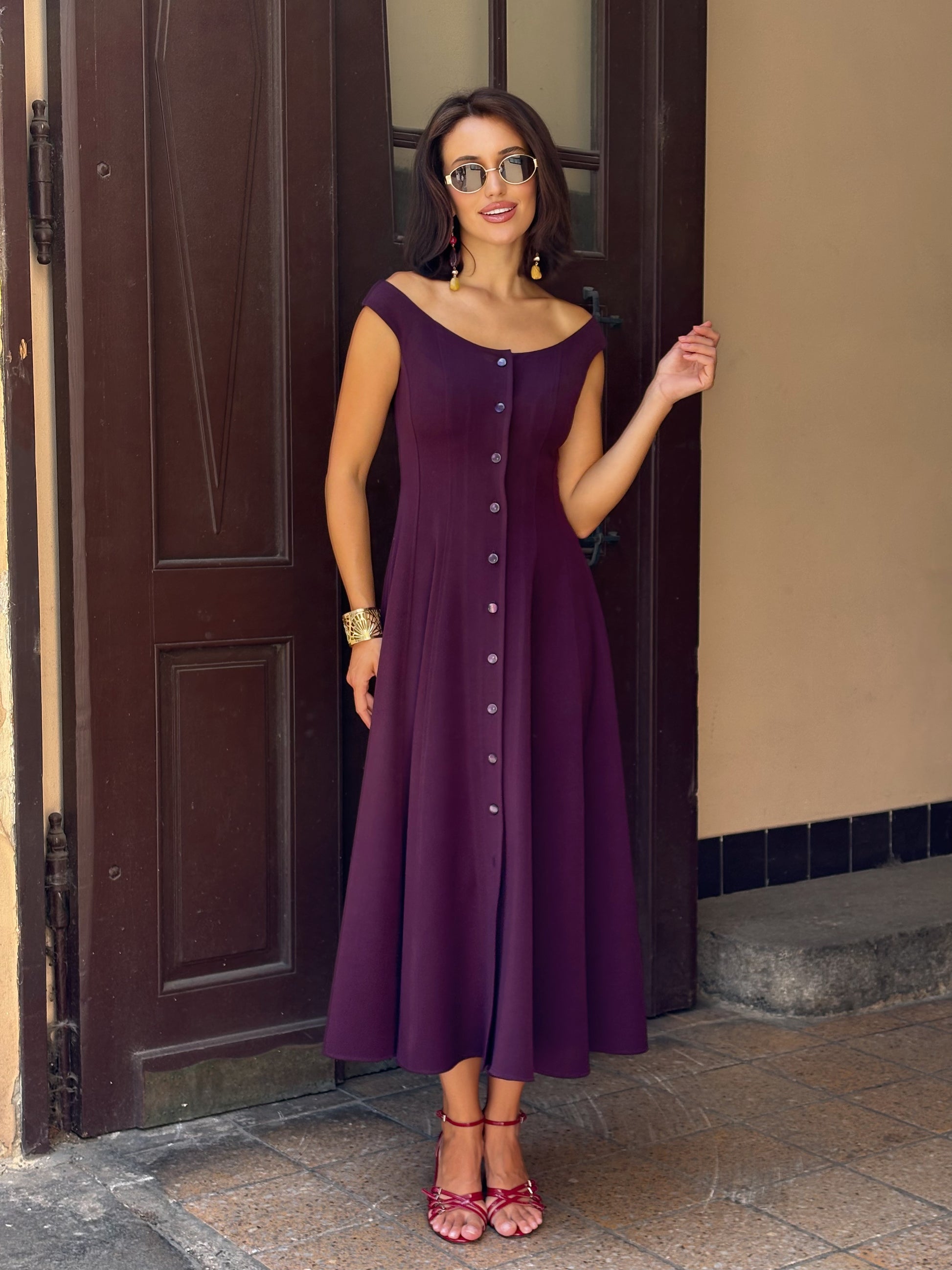 Šaty "Emma" purple
