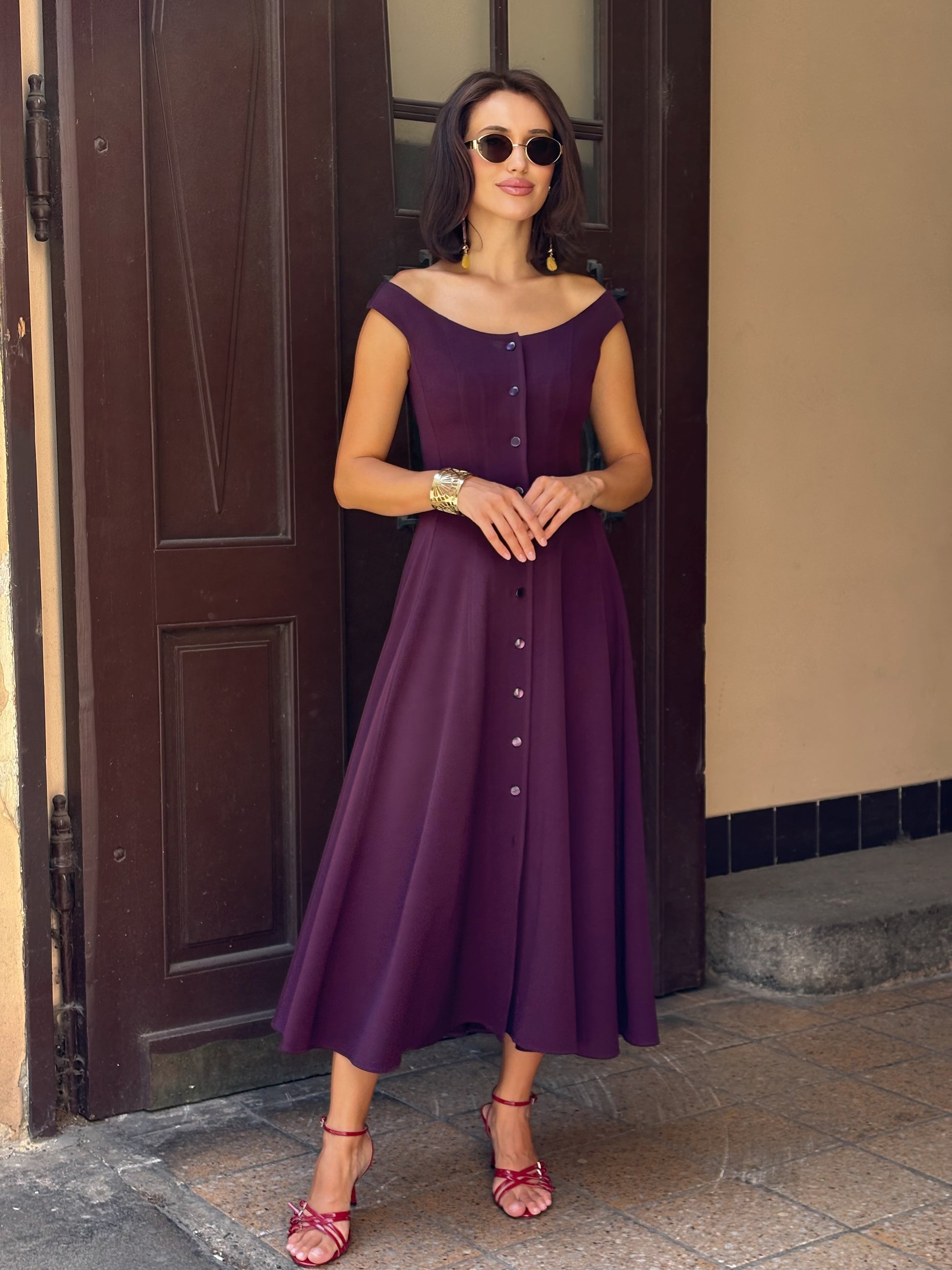 Šaty "Emma" purple
