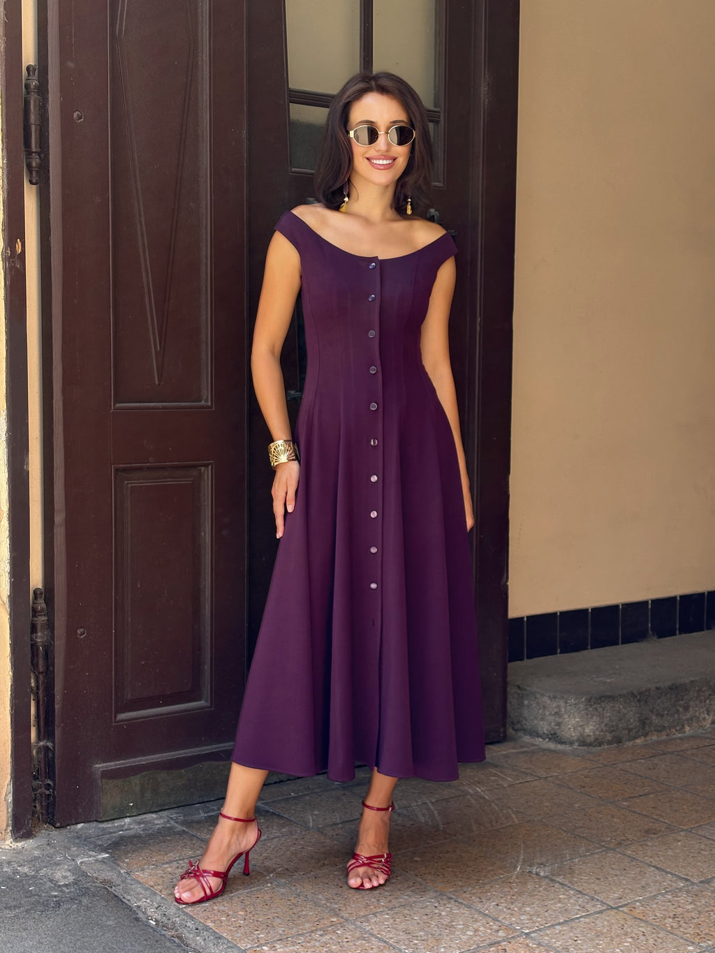 Šaty "Emma" purple