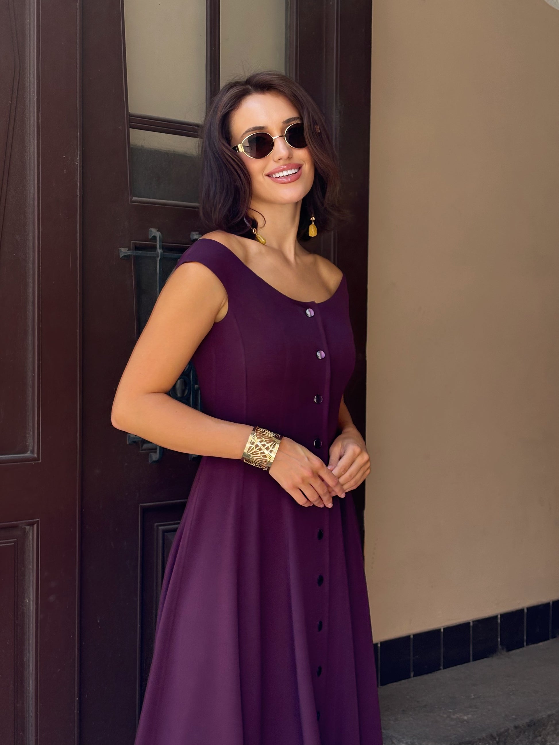 Šaty "Emma" purple