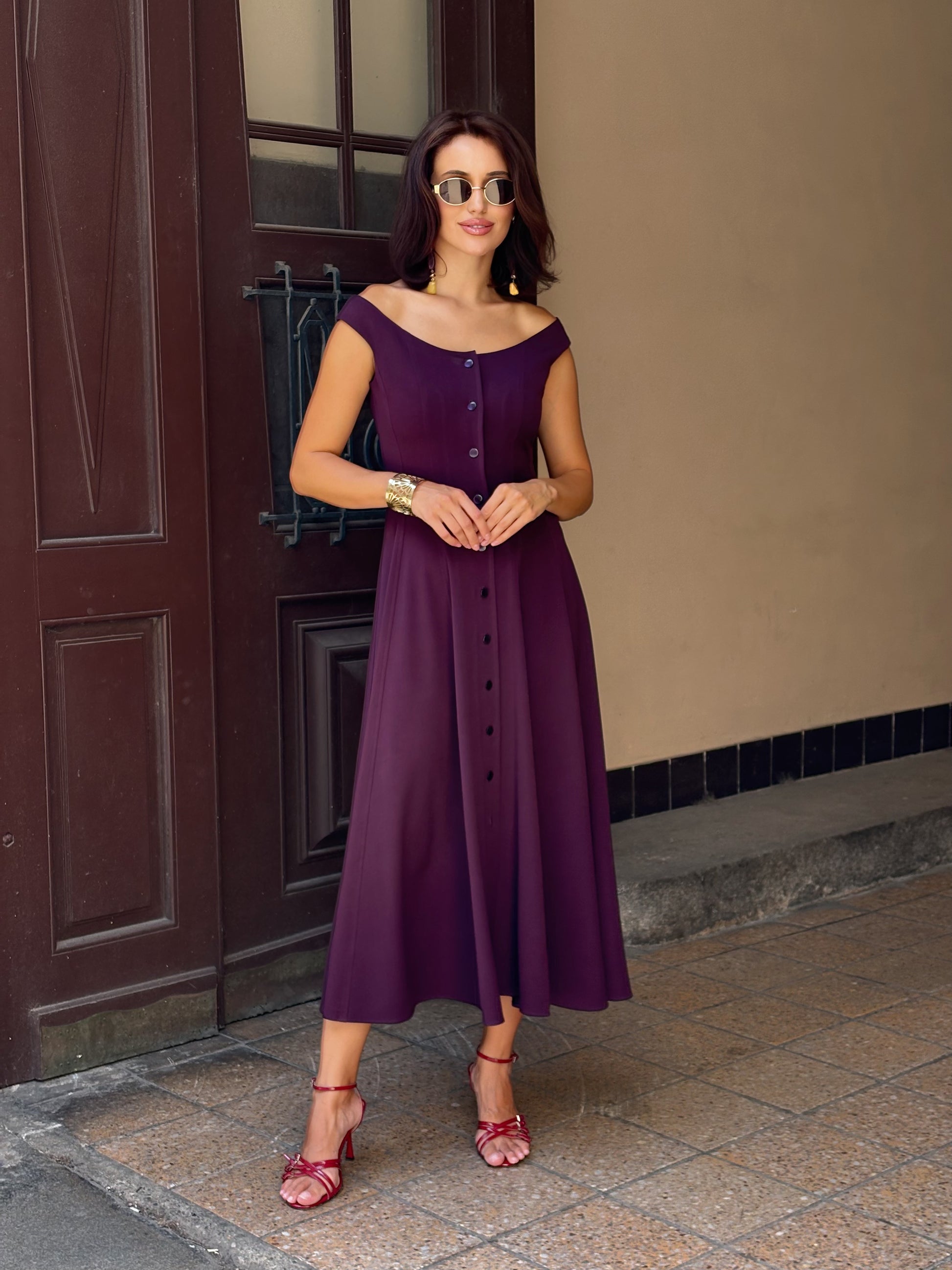 Šaty "Emma" purple
