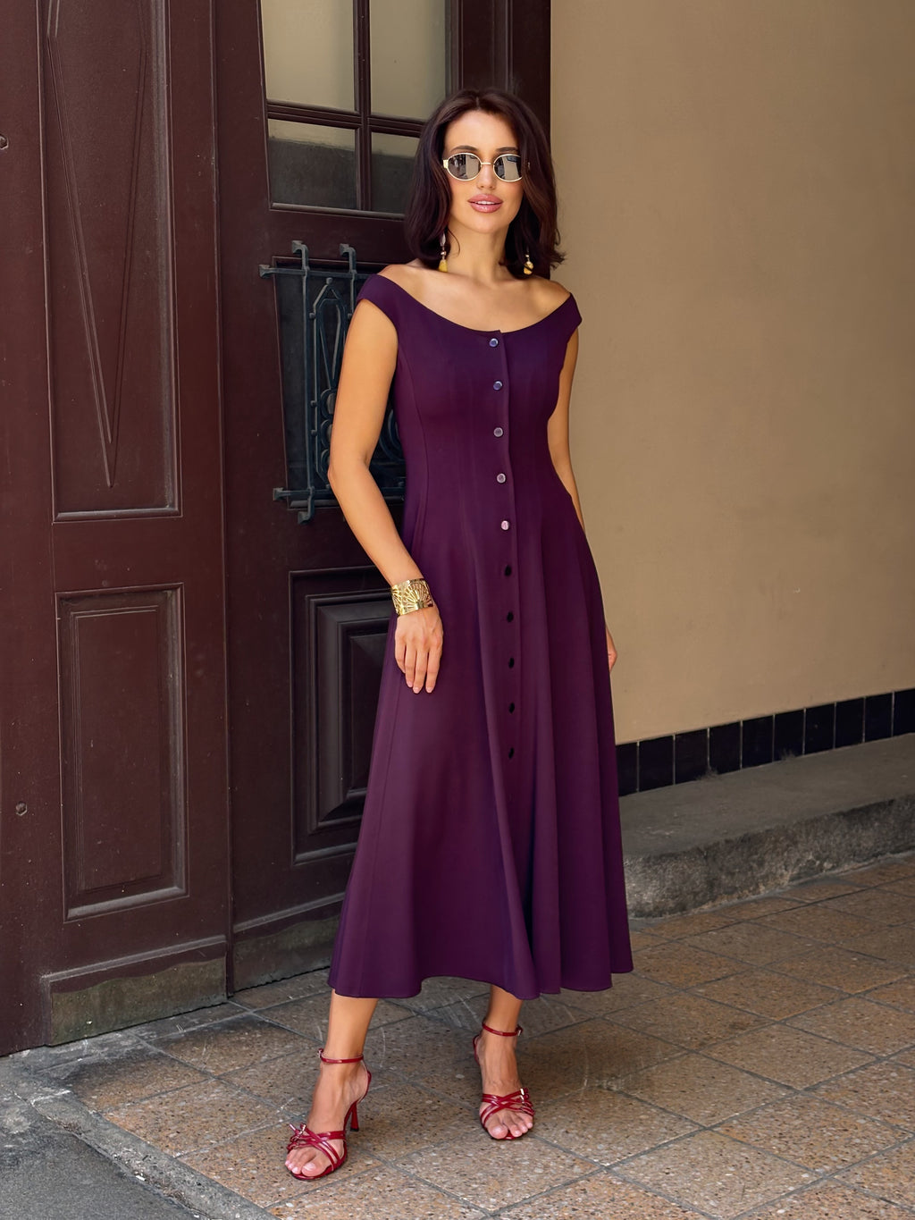 Šaty "Emma" purple