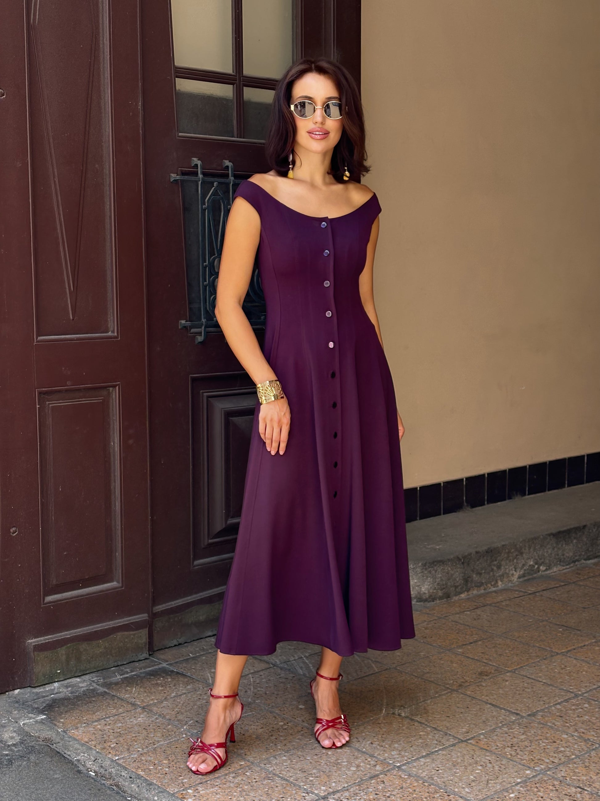 Šaty "Emma" purple