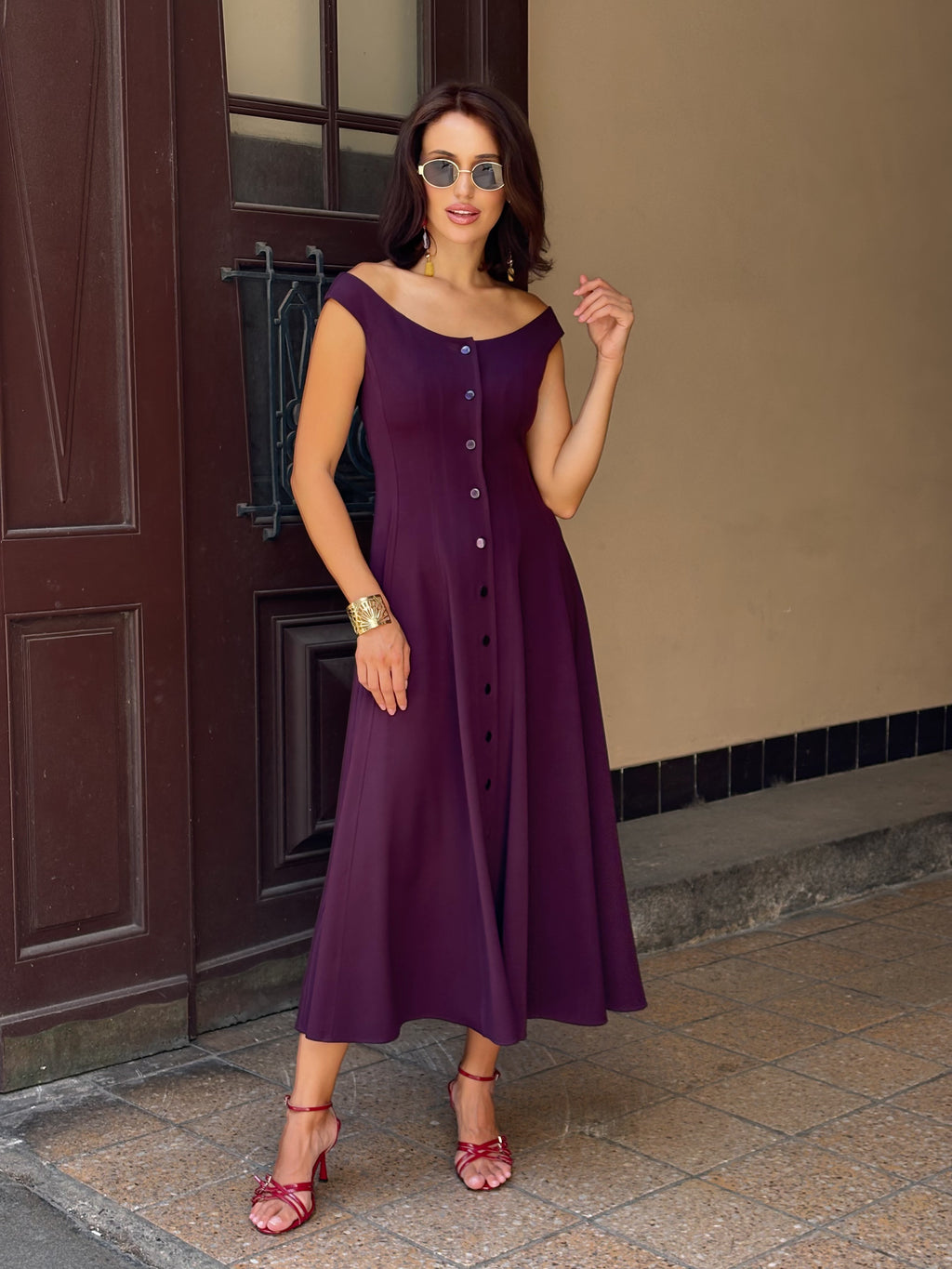Šaty "Emma" purple