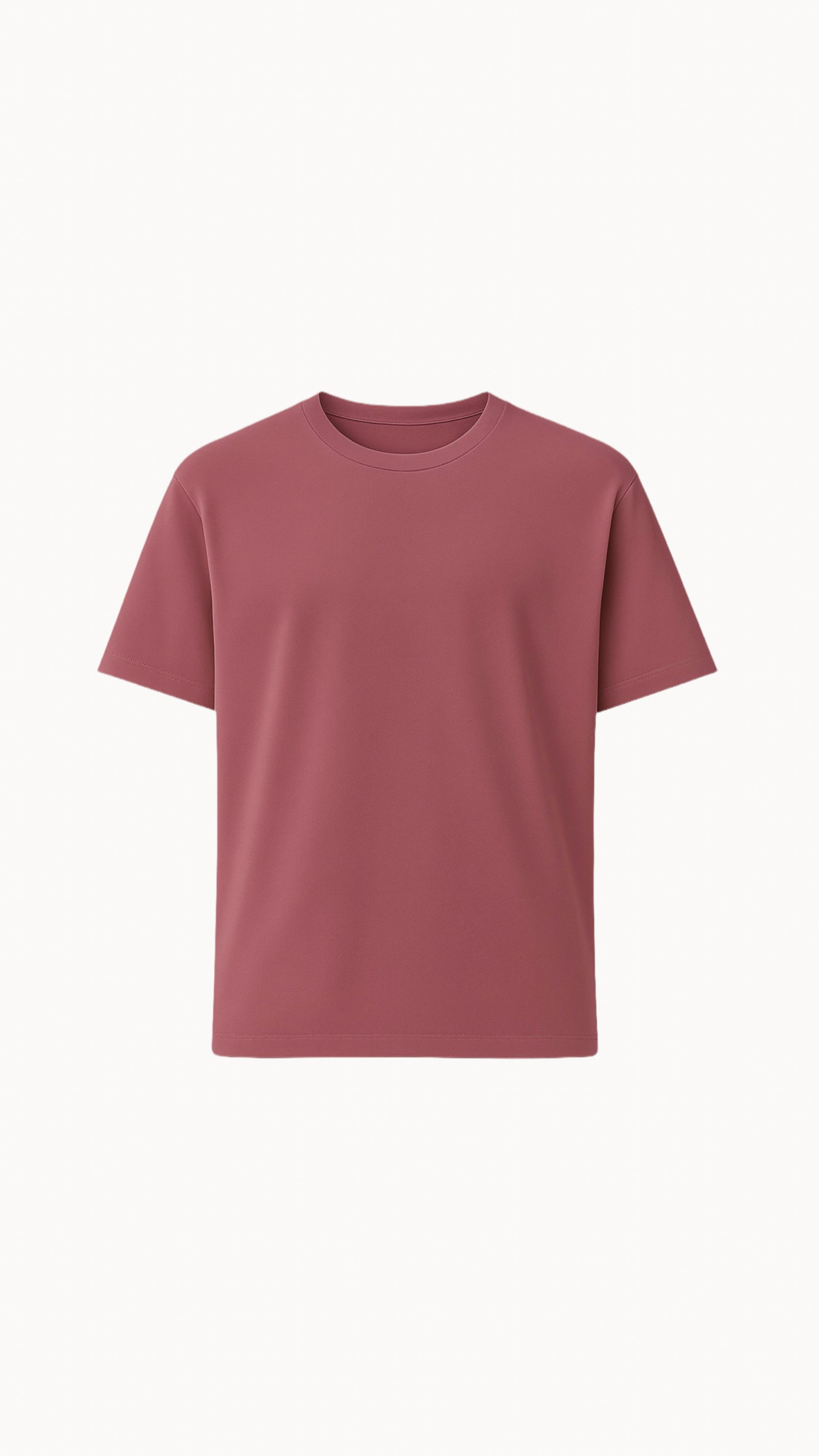 Tričko "Basic Men" mahagonové