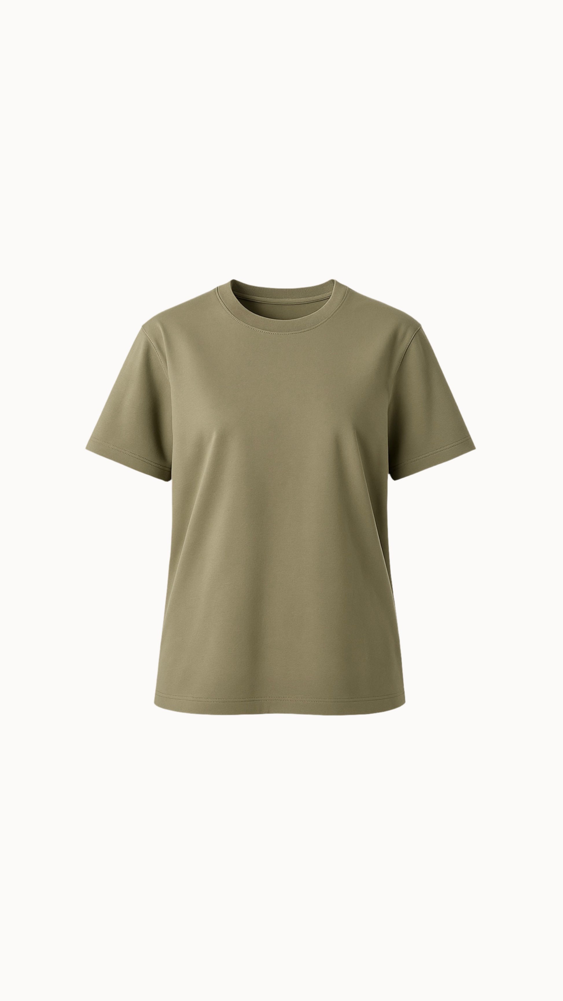 Tričko "Light Basic" khaki