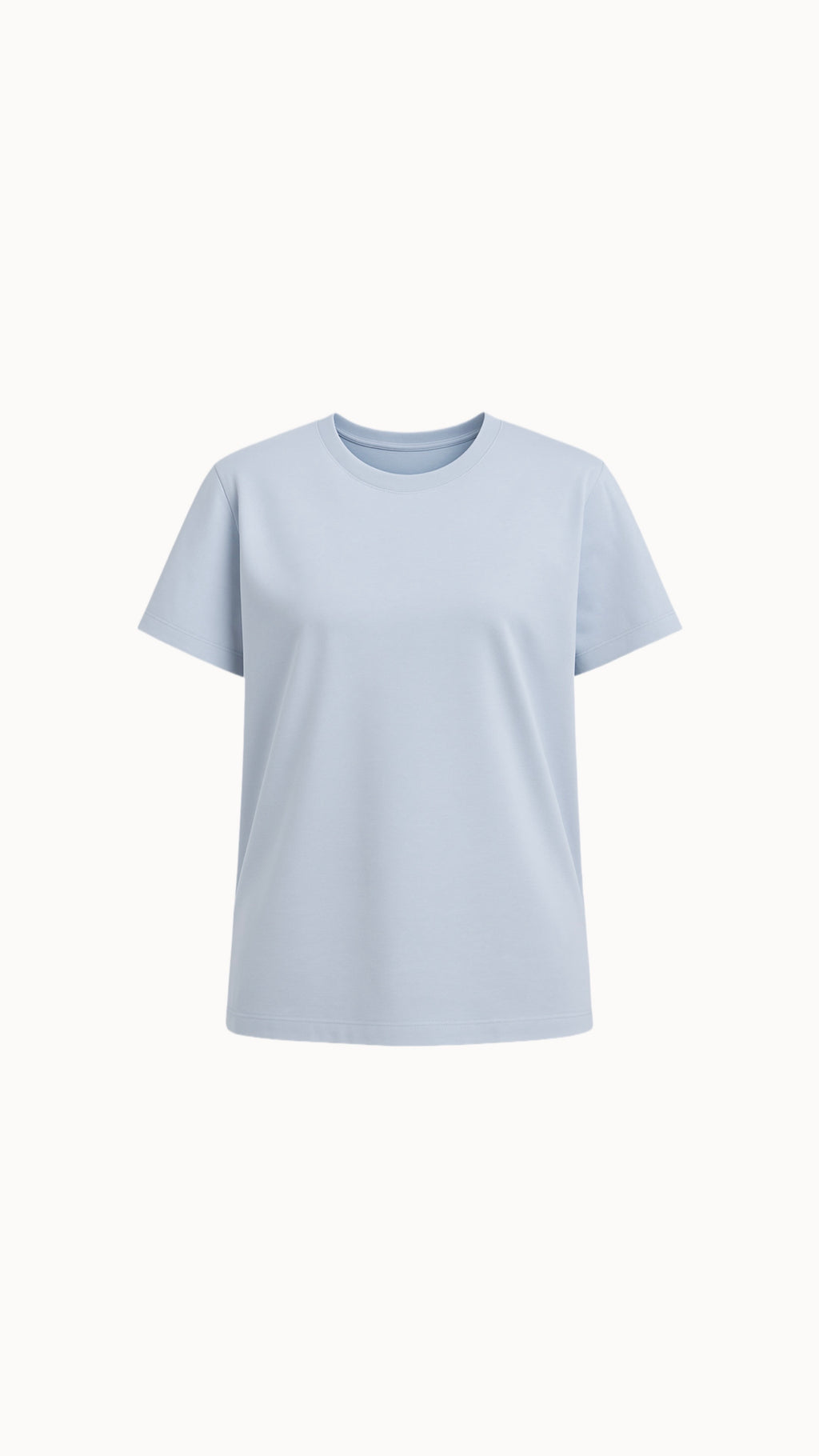 Tričko "Light Basic" baby blue