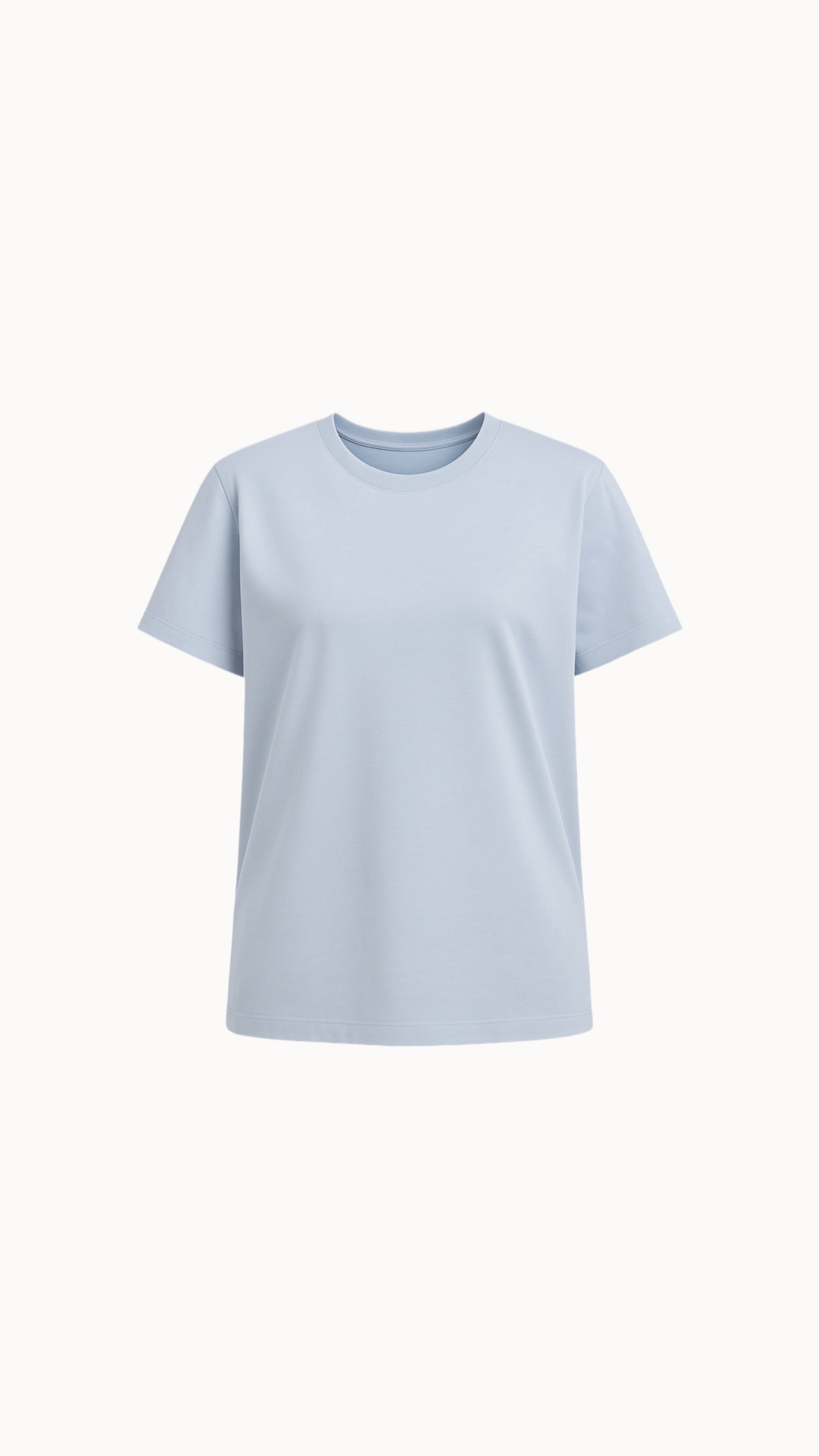 Tričko "Light Basic" baby blue