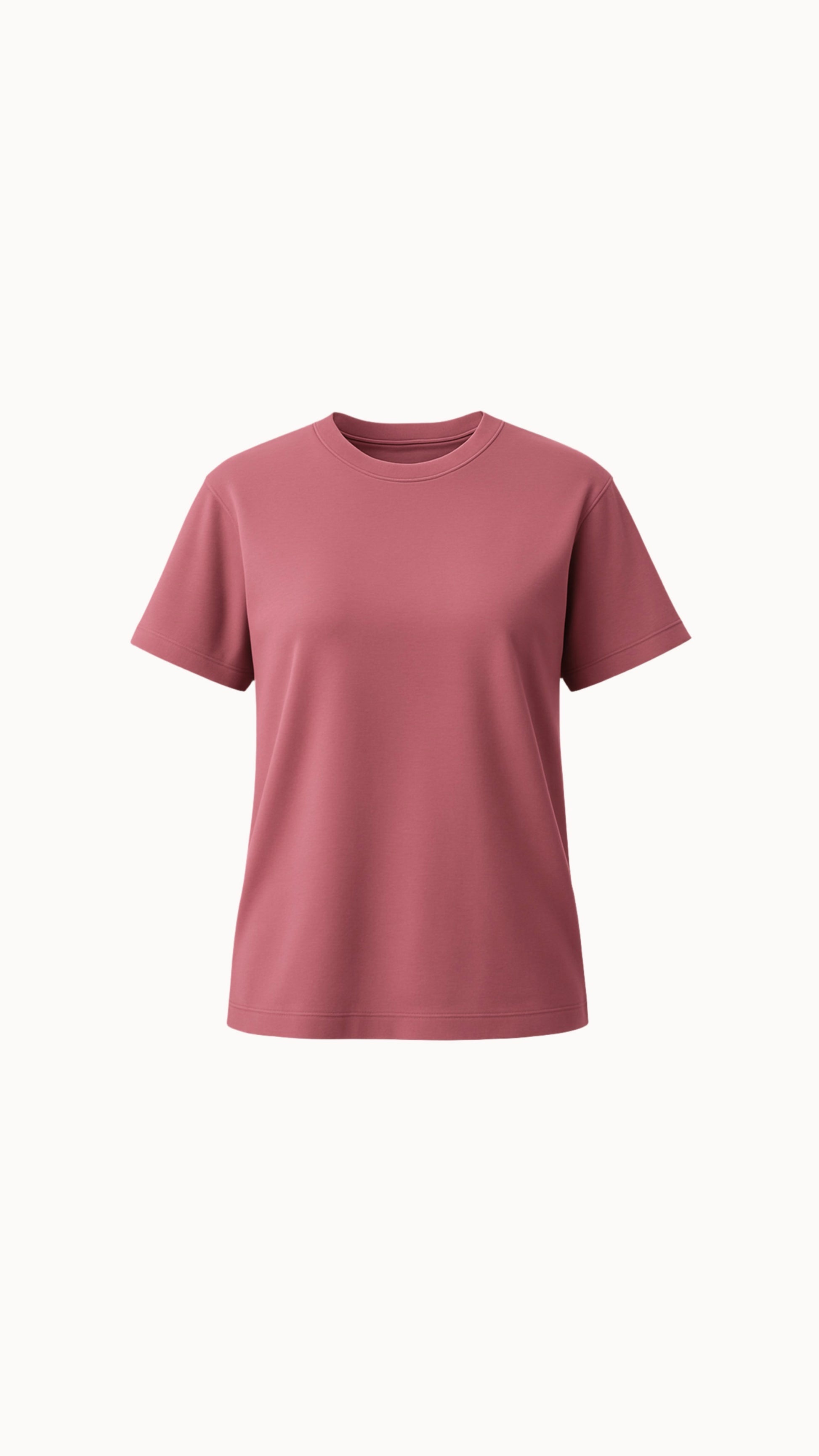 Tričko "Basic" mahagonové