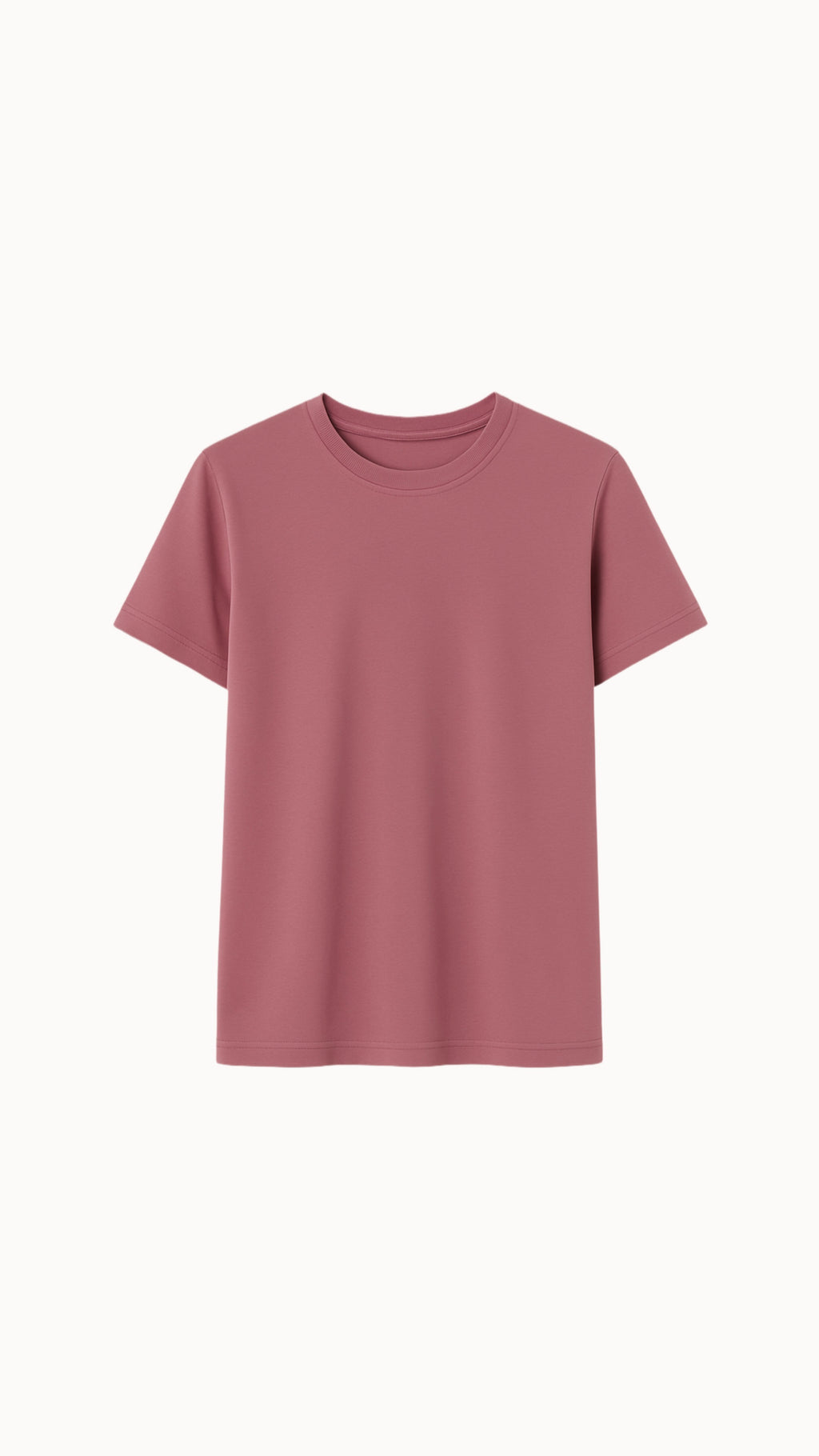 Tričko "Basic" mahagonové