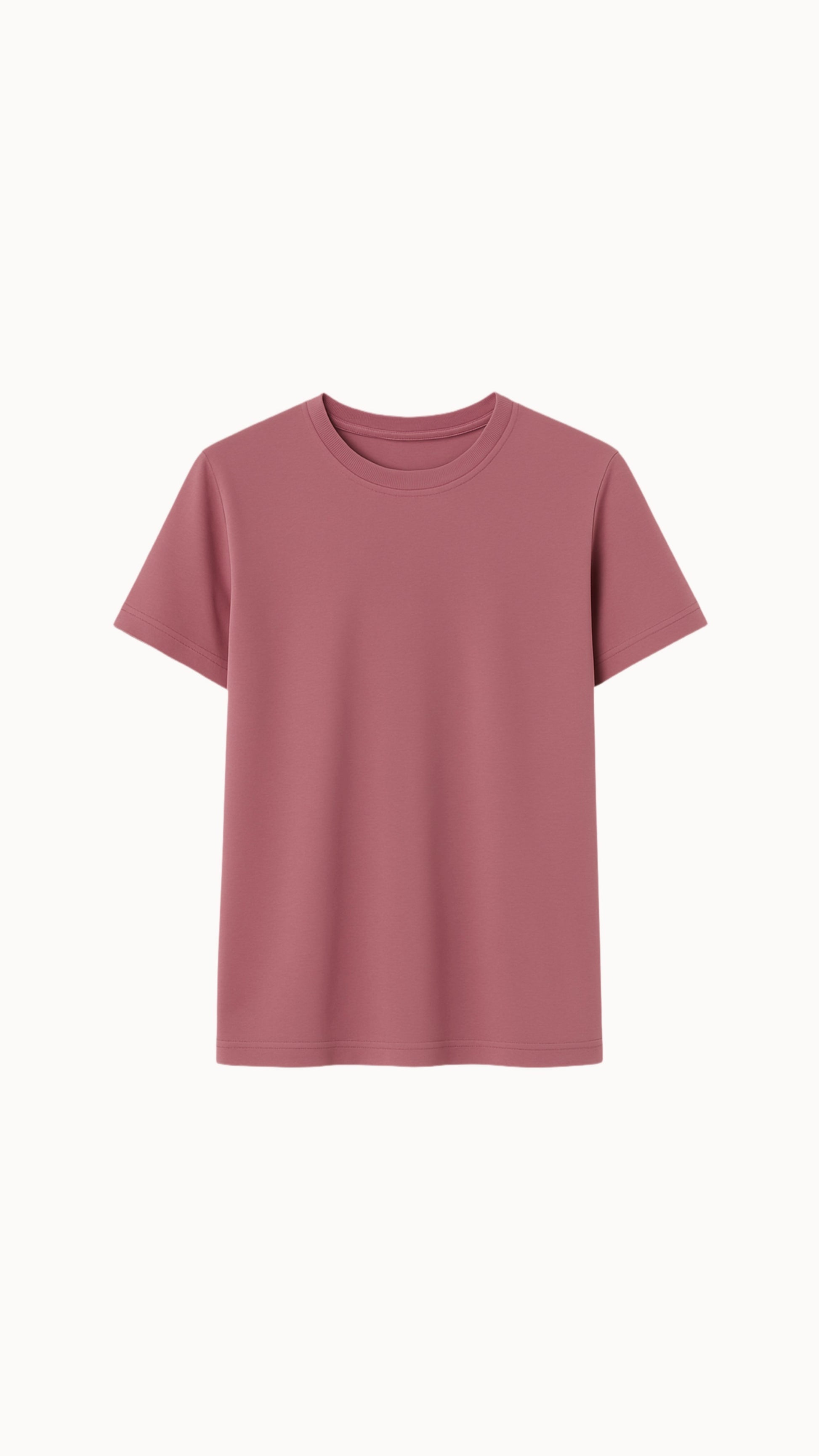 Tričko "Basic" mahagonové