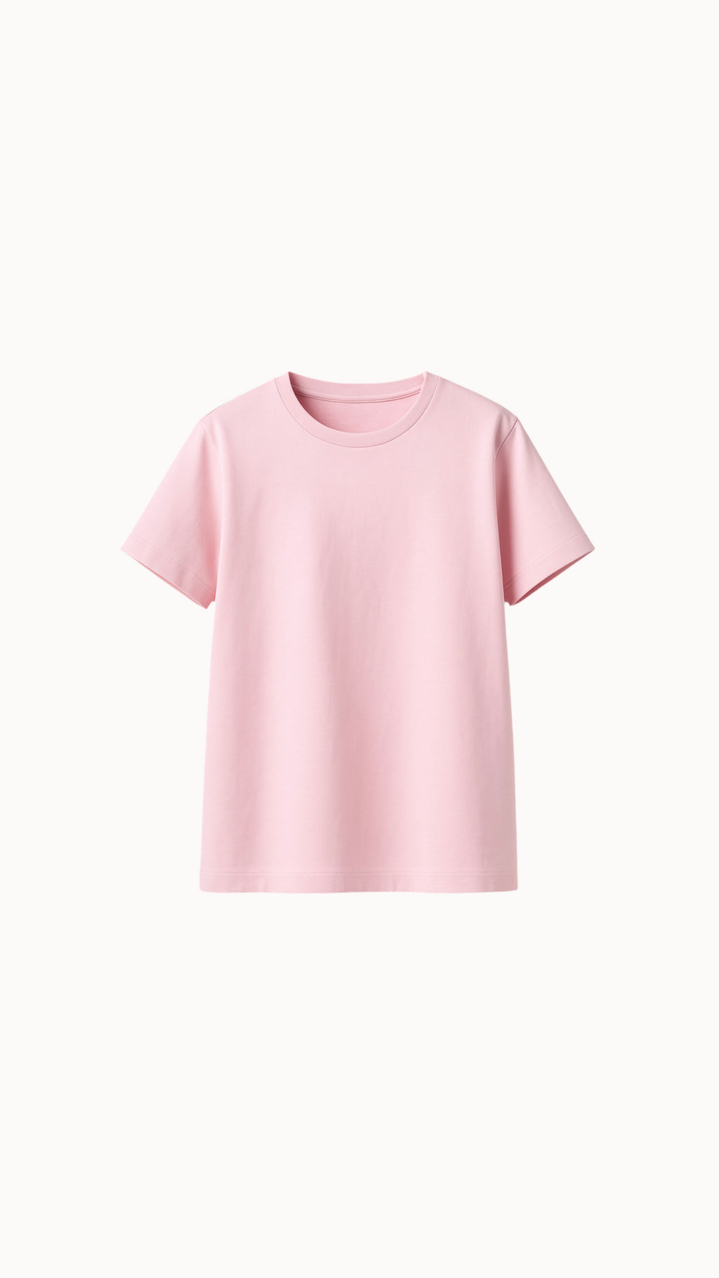 Tričko "Basic" baby pink