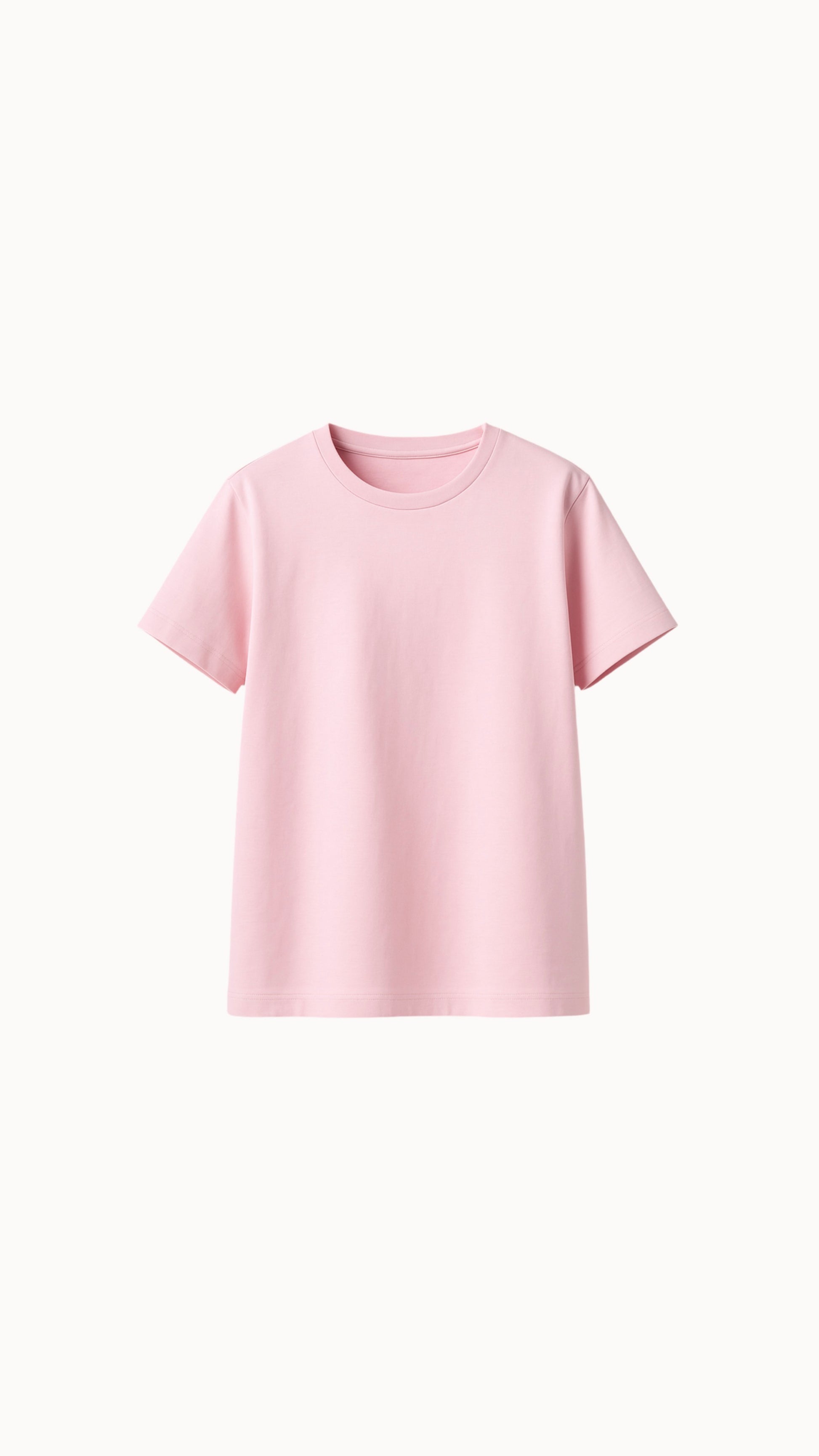 Tričko "Basic" baby pink