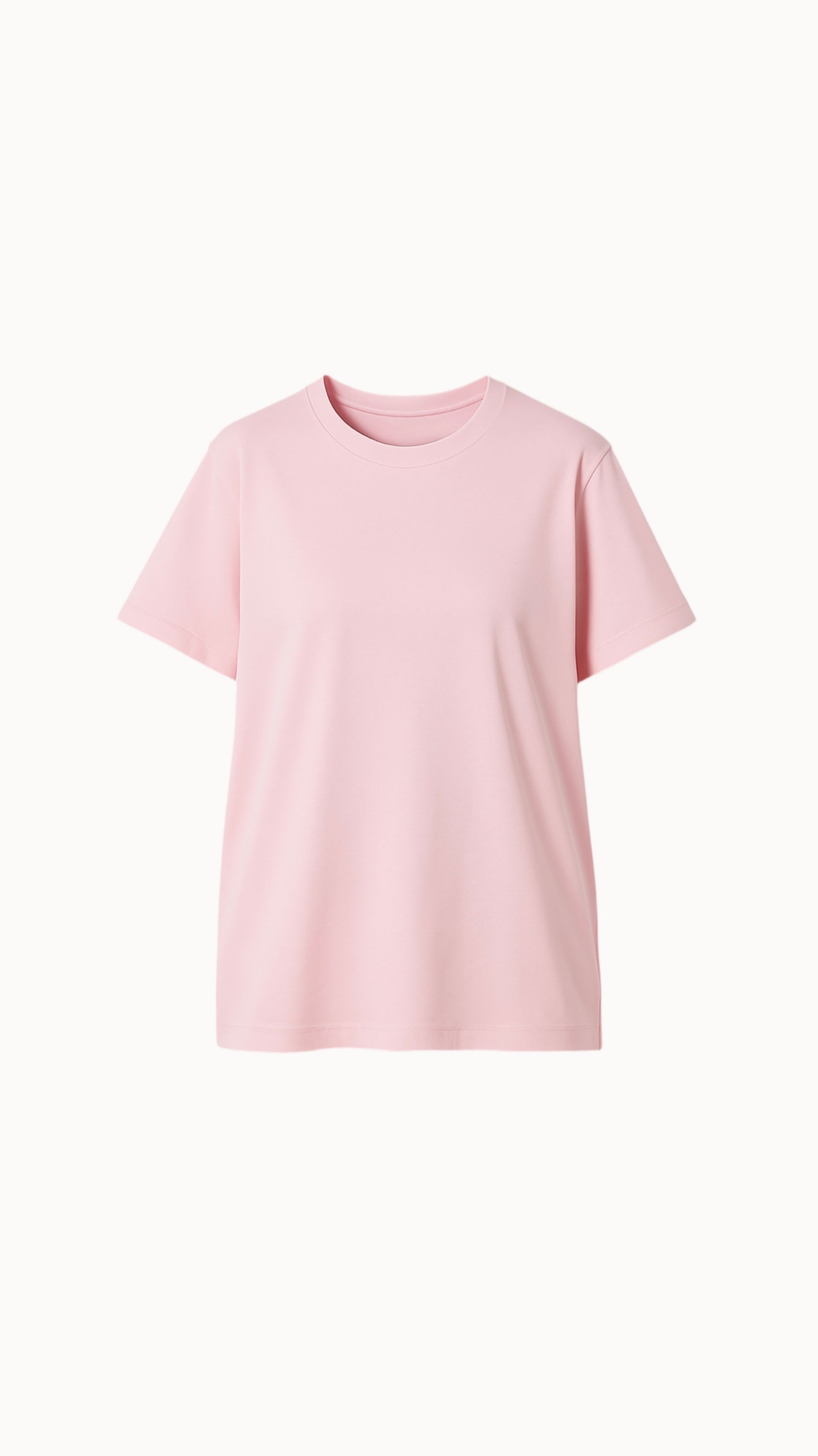 Tričko "Basic" baby pink