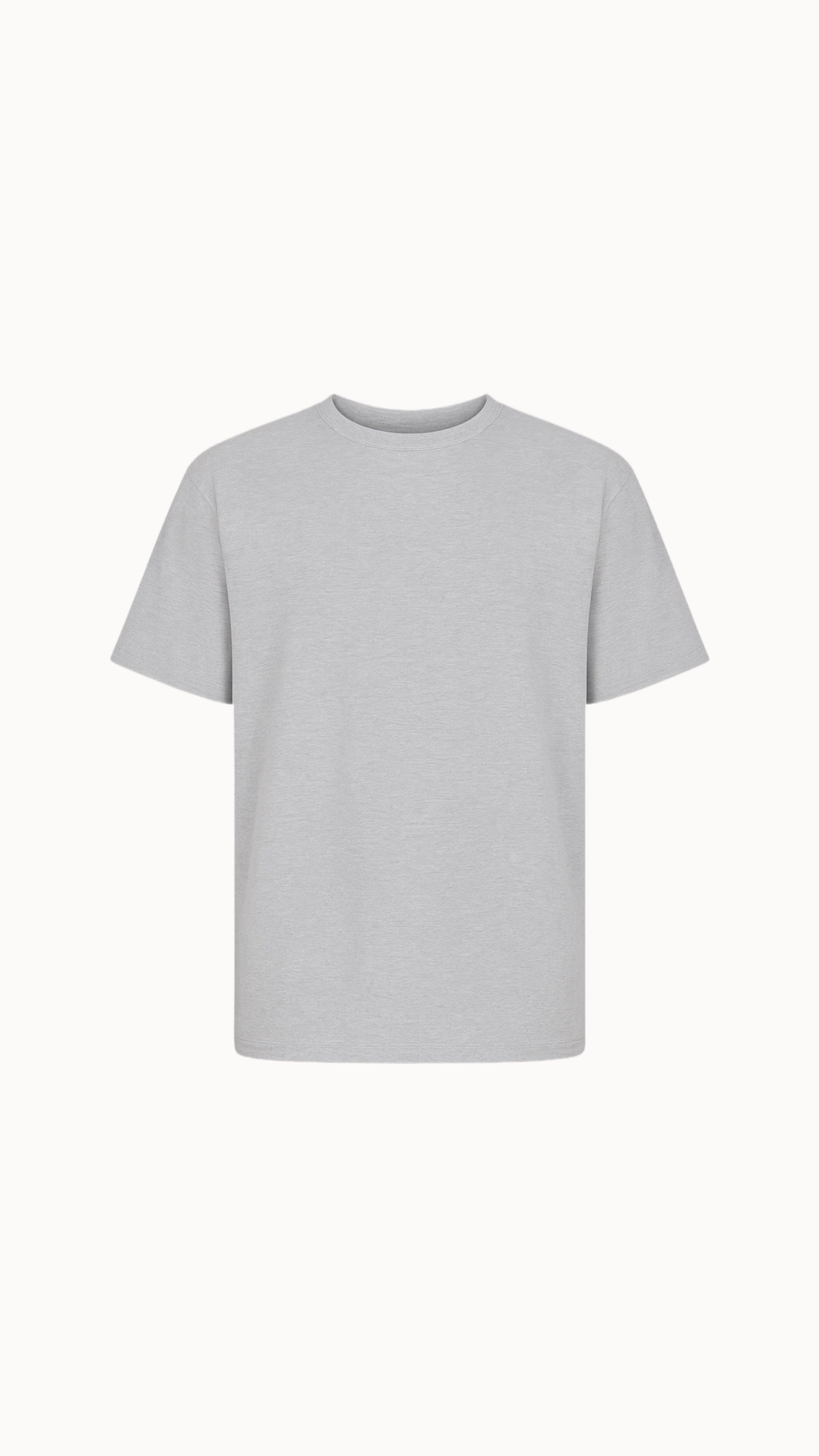 Tričko "Basic Men" šedý melir