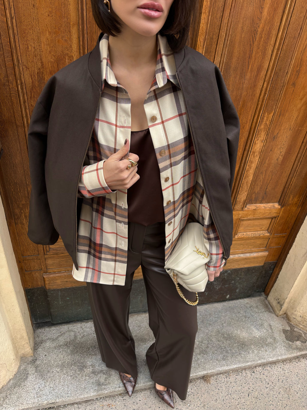Plaid shirt