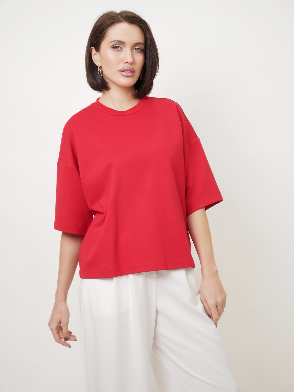 Oversized T-shirt red