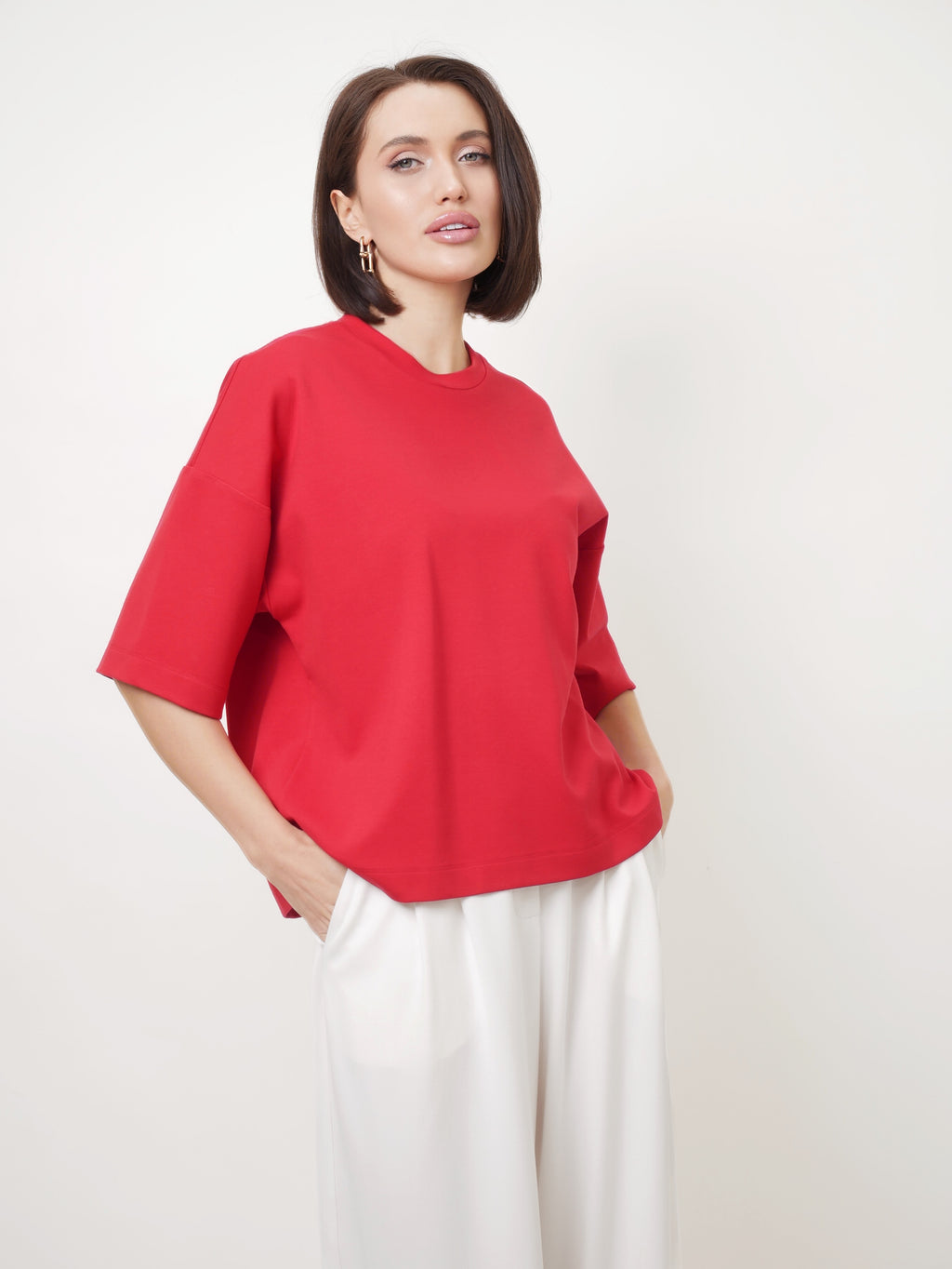 Oversized T-shirt red