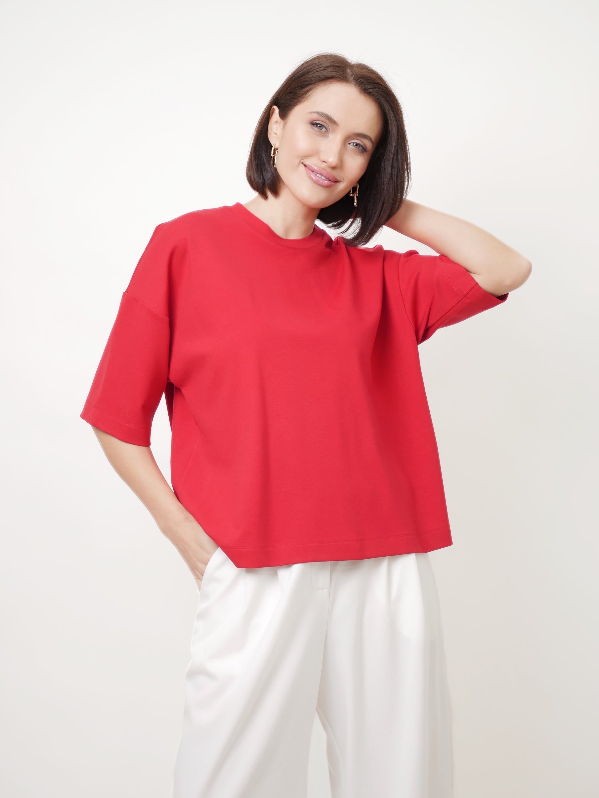 Oversized T-shirt red
