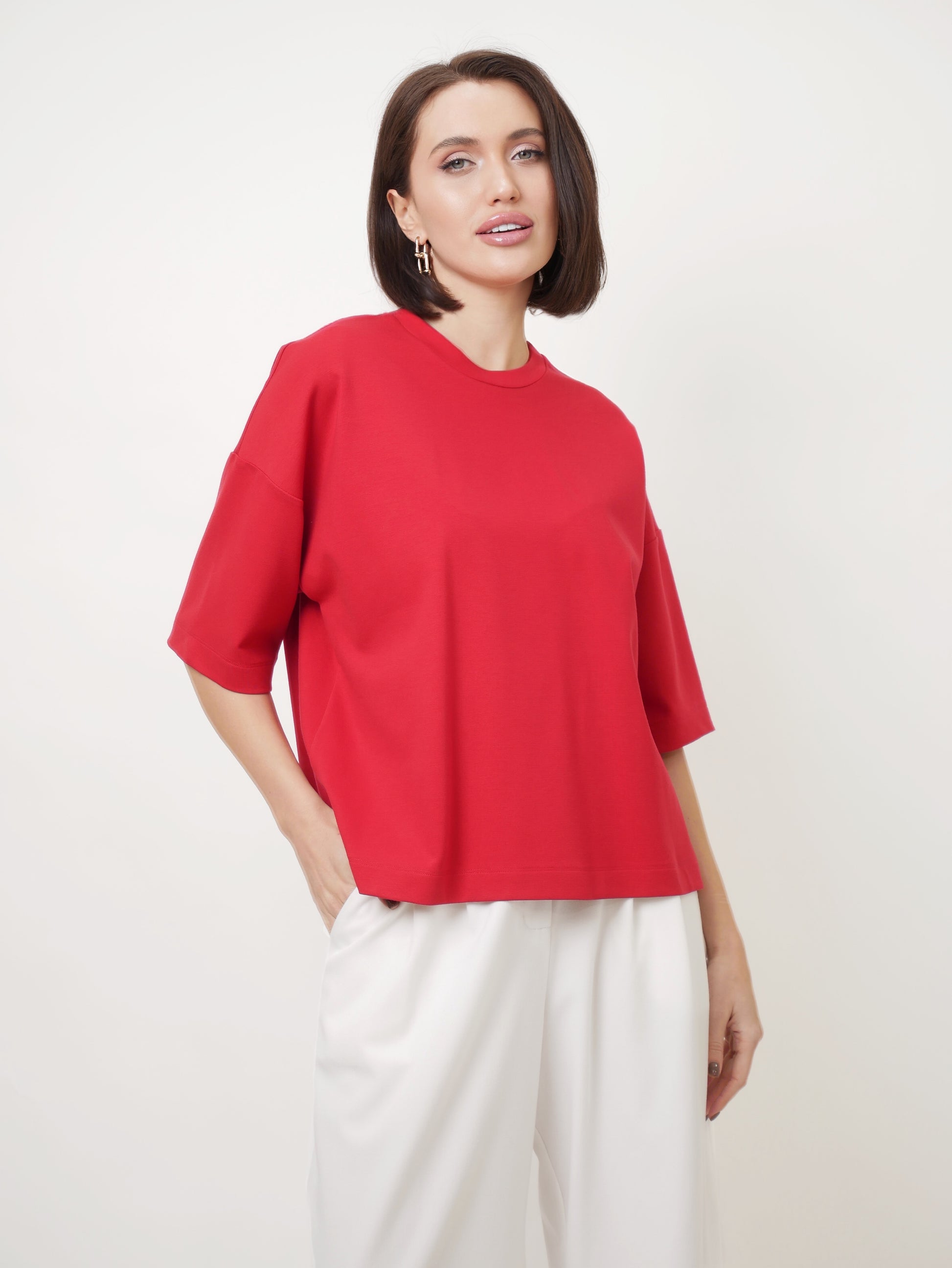Oversized T-shirt red