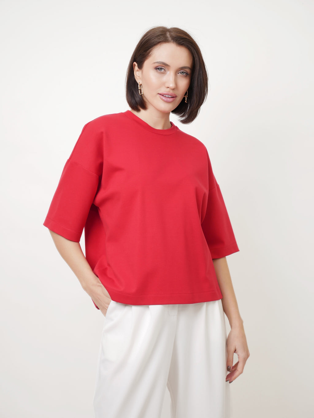 Oversized T-shirt red