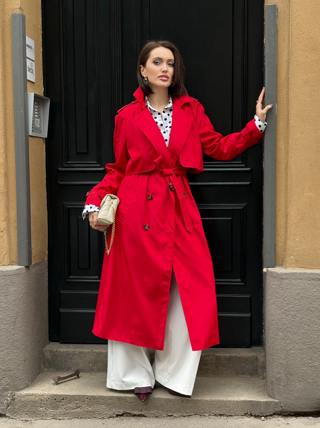 Trenčkot "Red"
