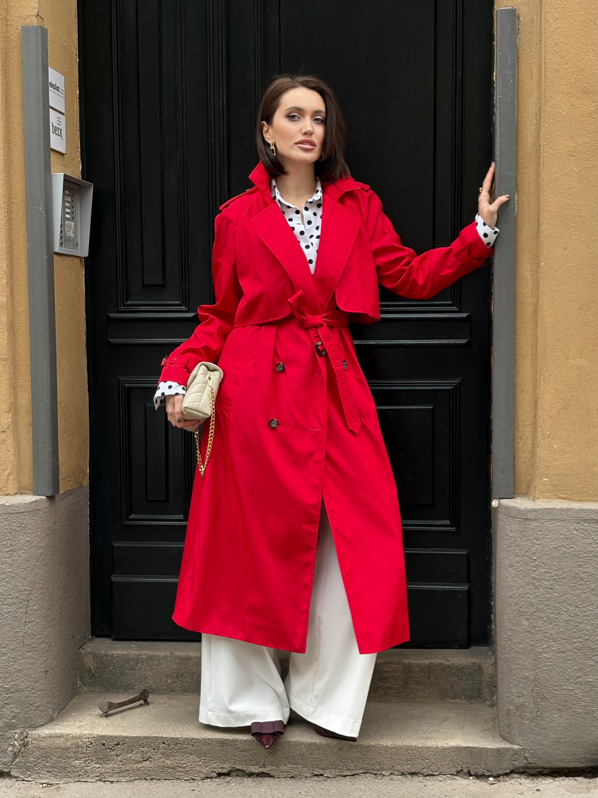 Trenčkot "Red"