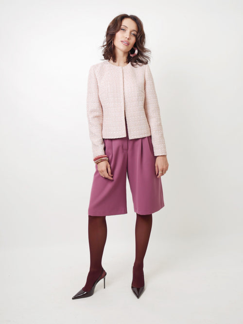 Bermudy "Klasik" burgundy
