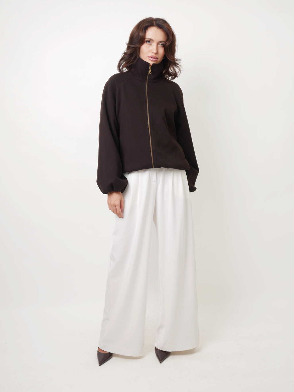 Bunda "Oversized" dark chocolate