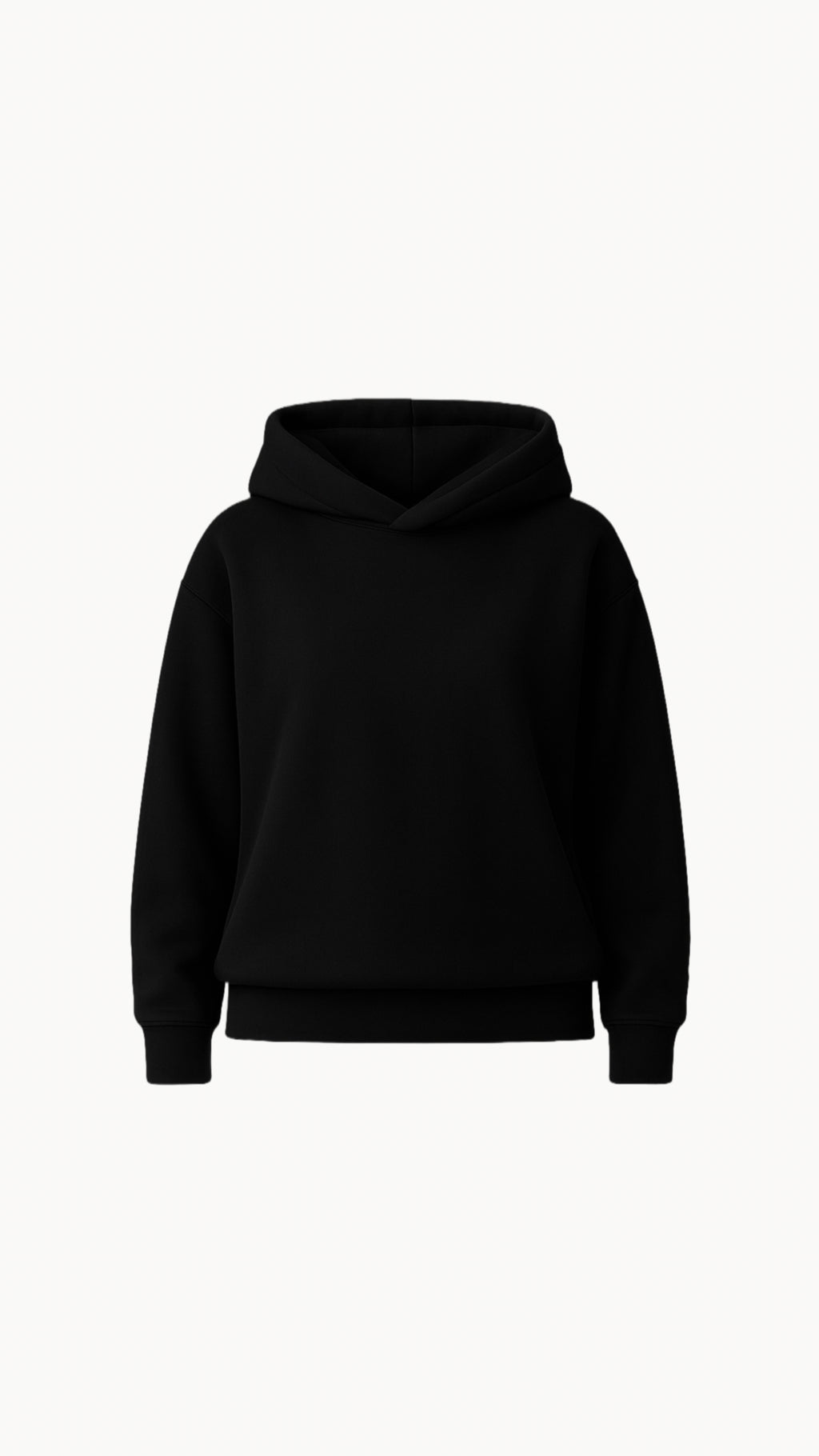 Mikina s kapucí black