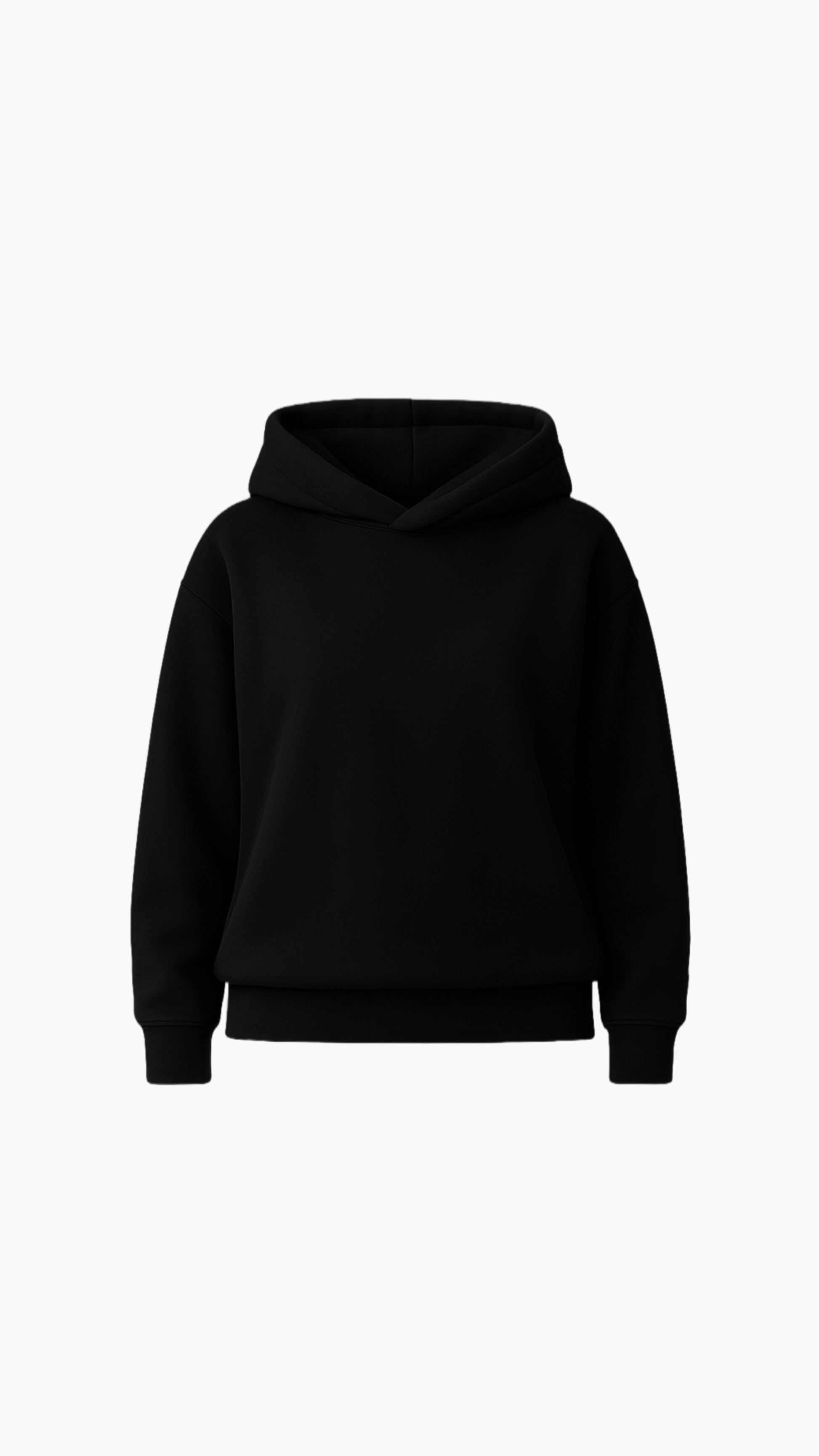 Mikina s kapucí black