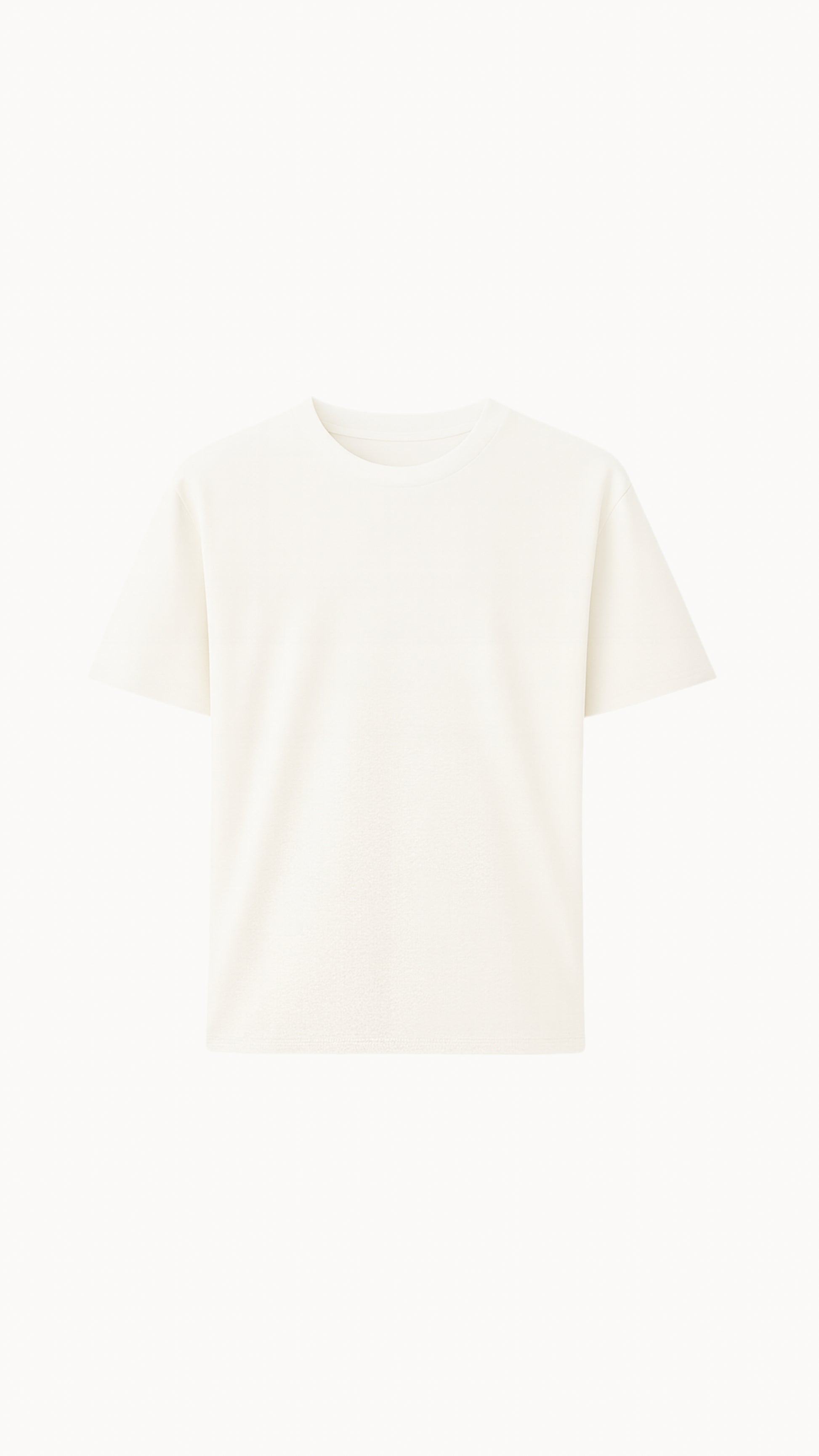 Tričko "Basic Men" ecru