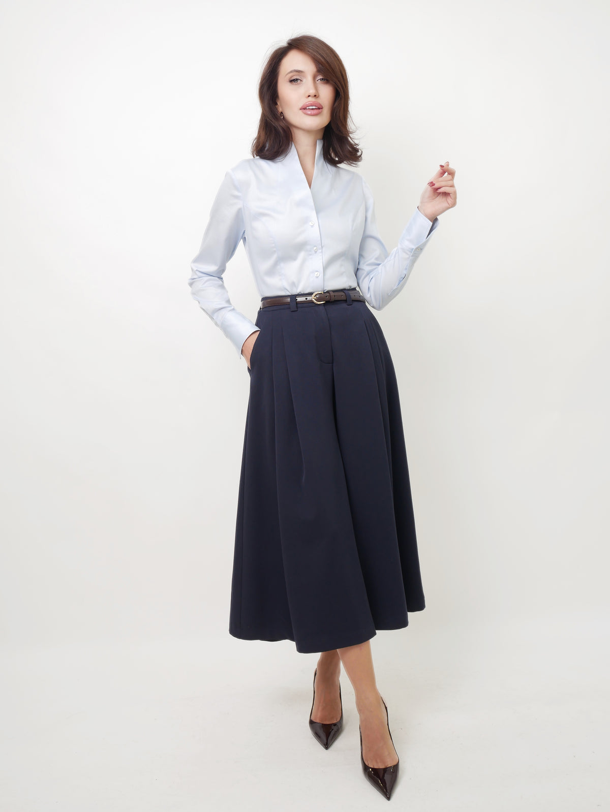 Kalhotová sukně "Navy"