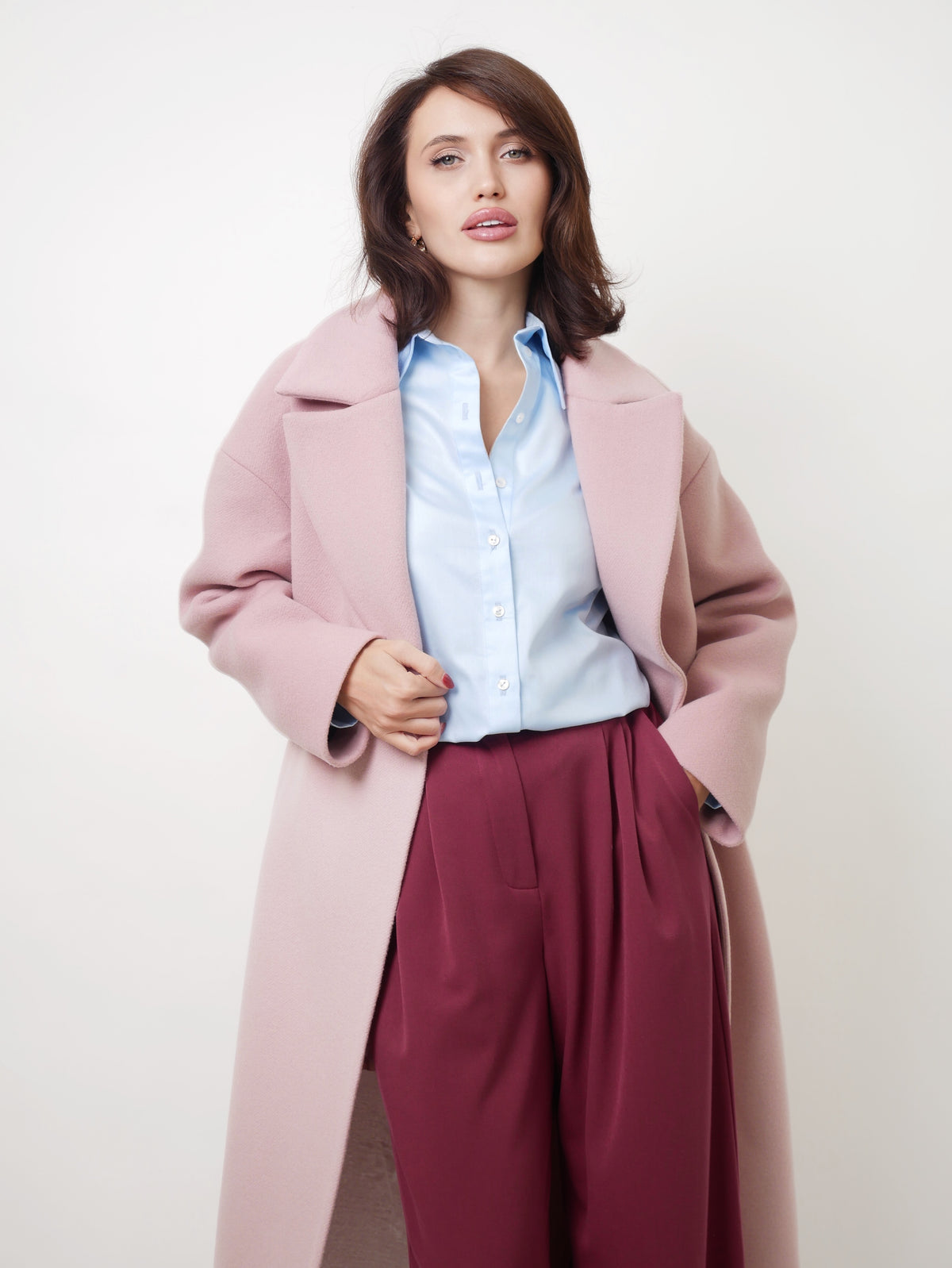 Košile oversized "Sky blue"
