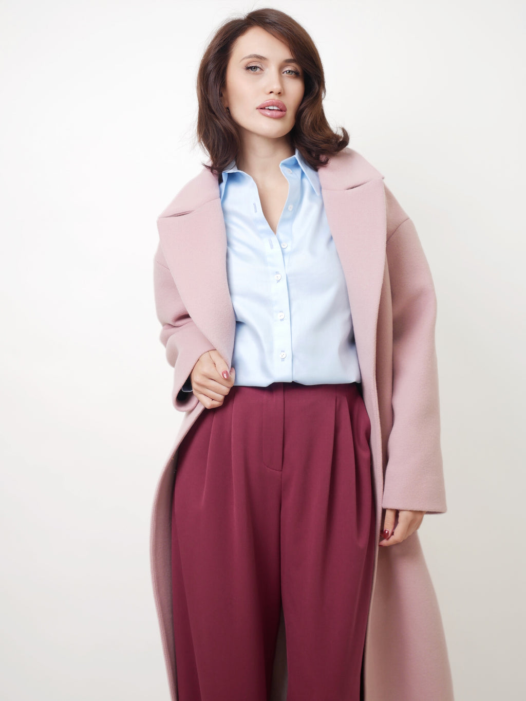 Košile oversized "Sky blue"